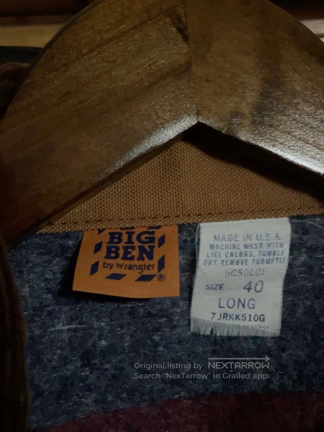 Wrangler Big Ben by Wrangler 80s Deadstock Workwear. Size US XL / EU 56 / 4 - 3 Thumbnail