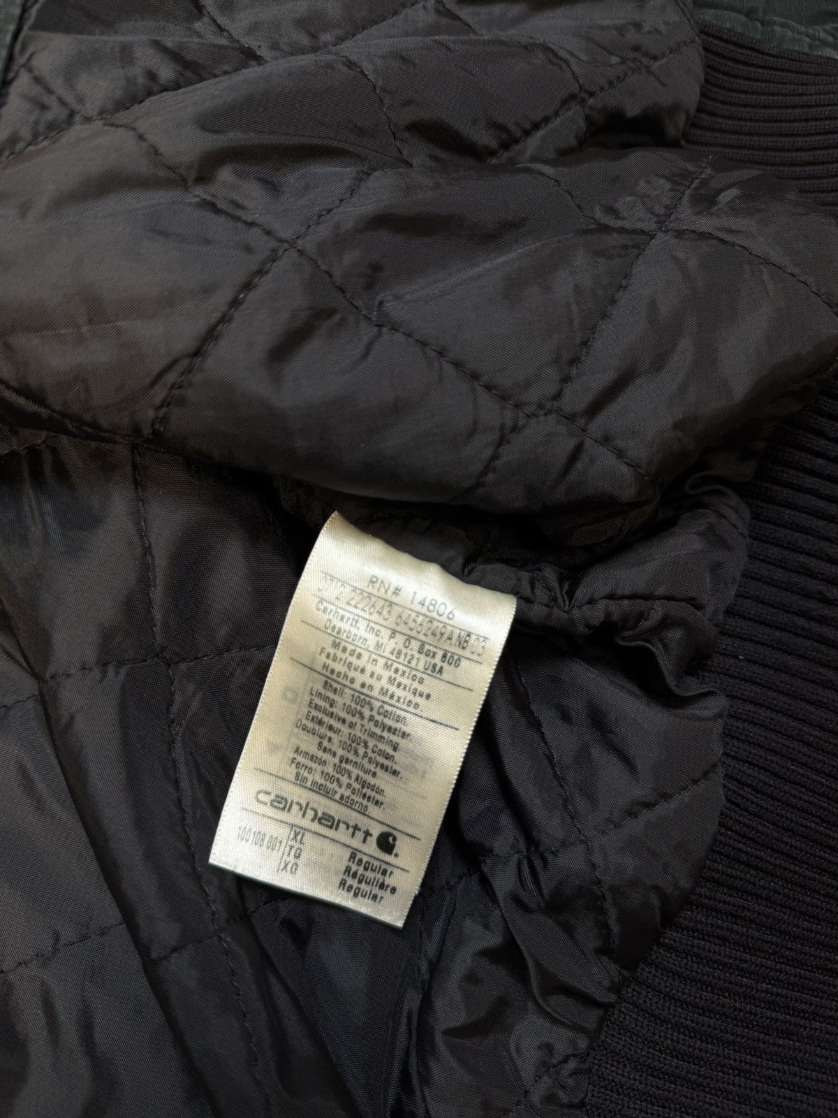 Carhartt × Vintage Vintage Carhartt Active Jacket Blue Working Jacket Size US XL / EU 56 / 4 - 15 Thumbnail