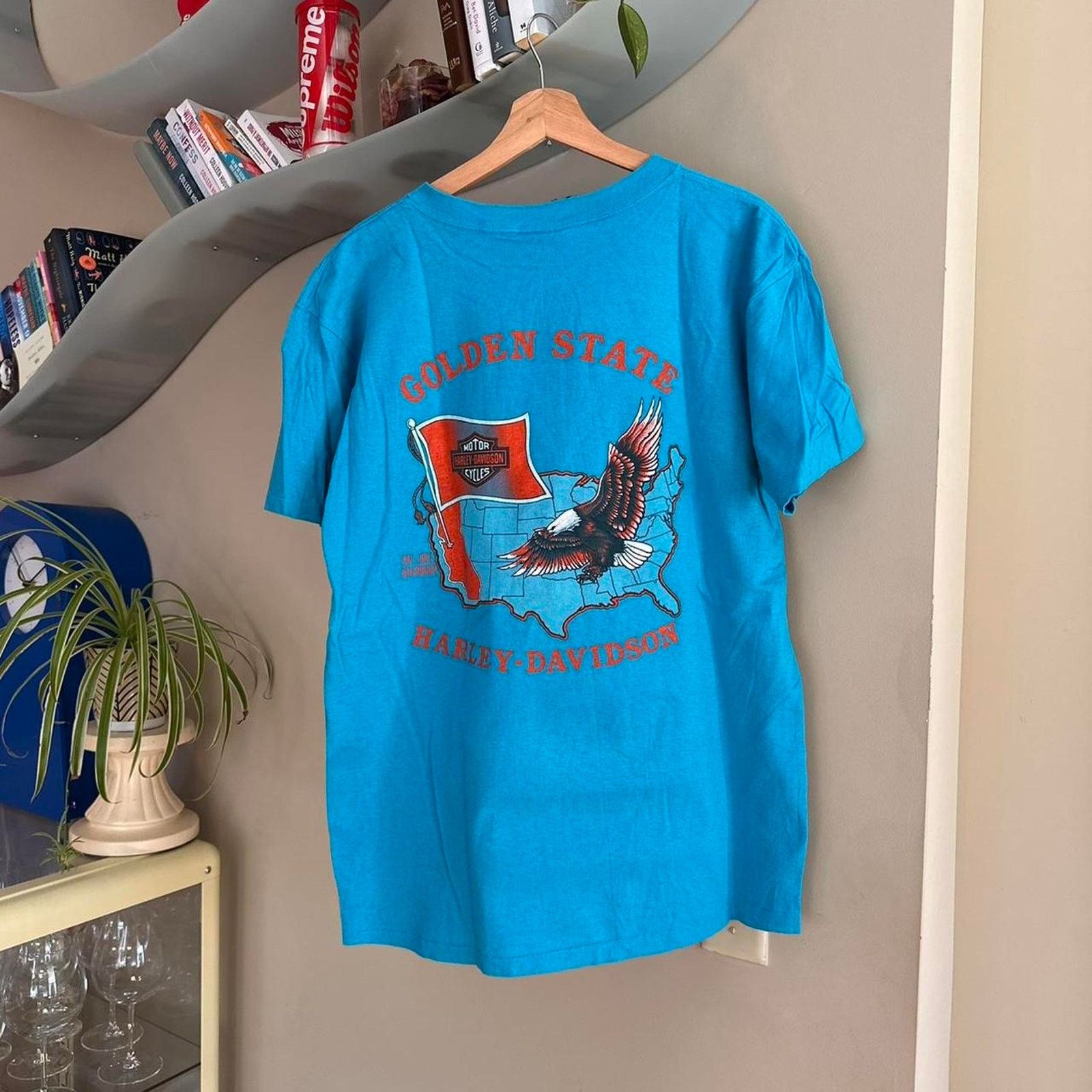 Harley Davidson × Vintage Vintage 1991 Harley Davidson 3D Emblem Shirt Size US L / EU 52-54 / 3 - 6 Thumbnail