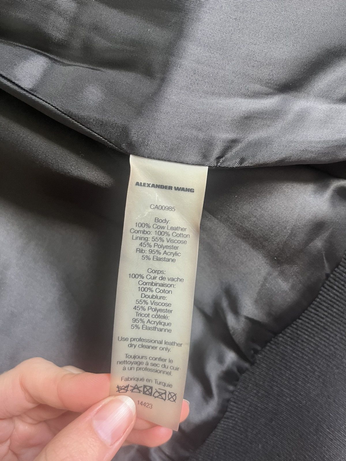 Alexander Wang Alexander Wang Leather Jacket Size US M / EU 48-50 / 2 - 6 Thumbnail