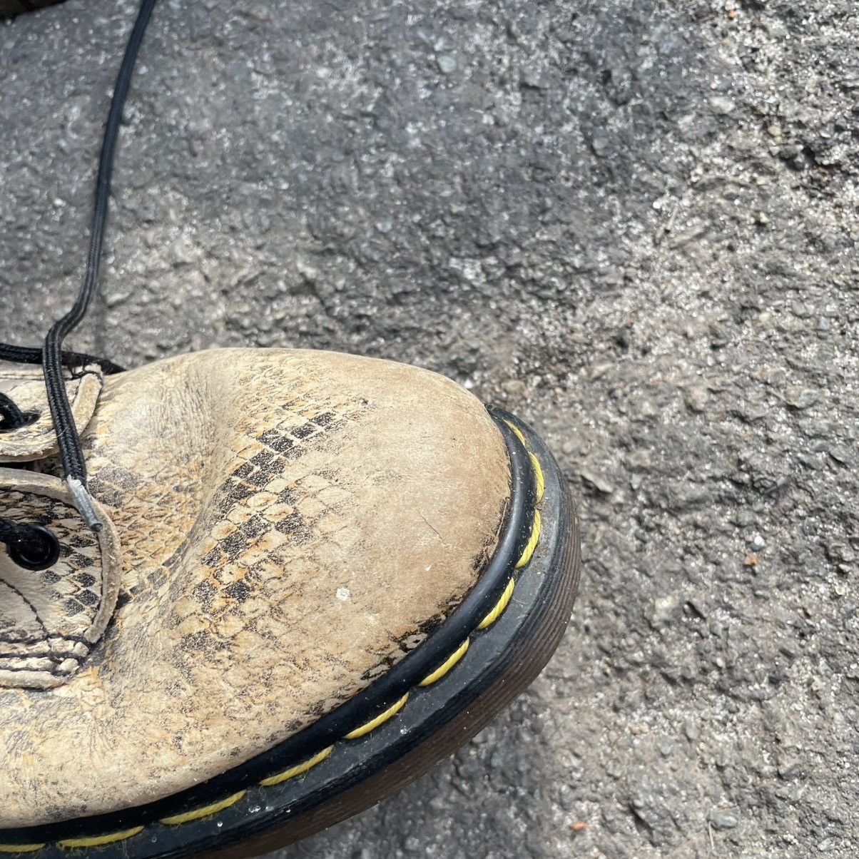 Dr. Martens Doc Dr. Martens anaconda boots snake shoes British Size US 5 / EU 37 - 10 Thumbnail