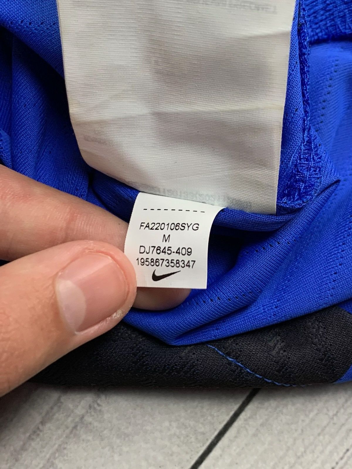 Nike Nike Inter Milan soccer jersey size M new! Size US M / EU 48-50 / 2 - 6 Thumbnail