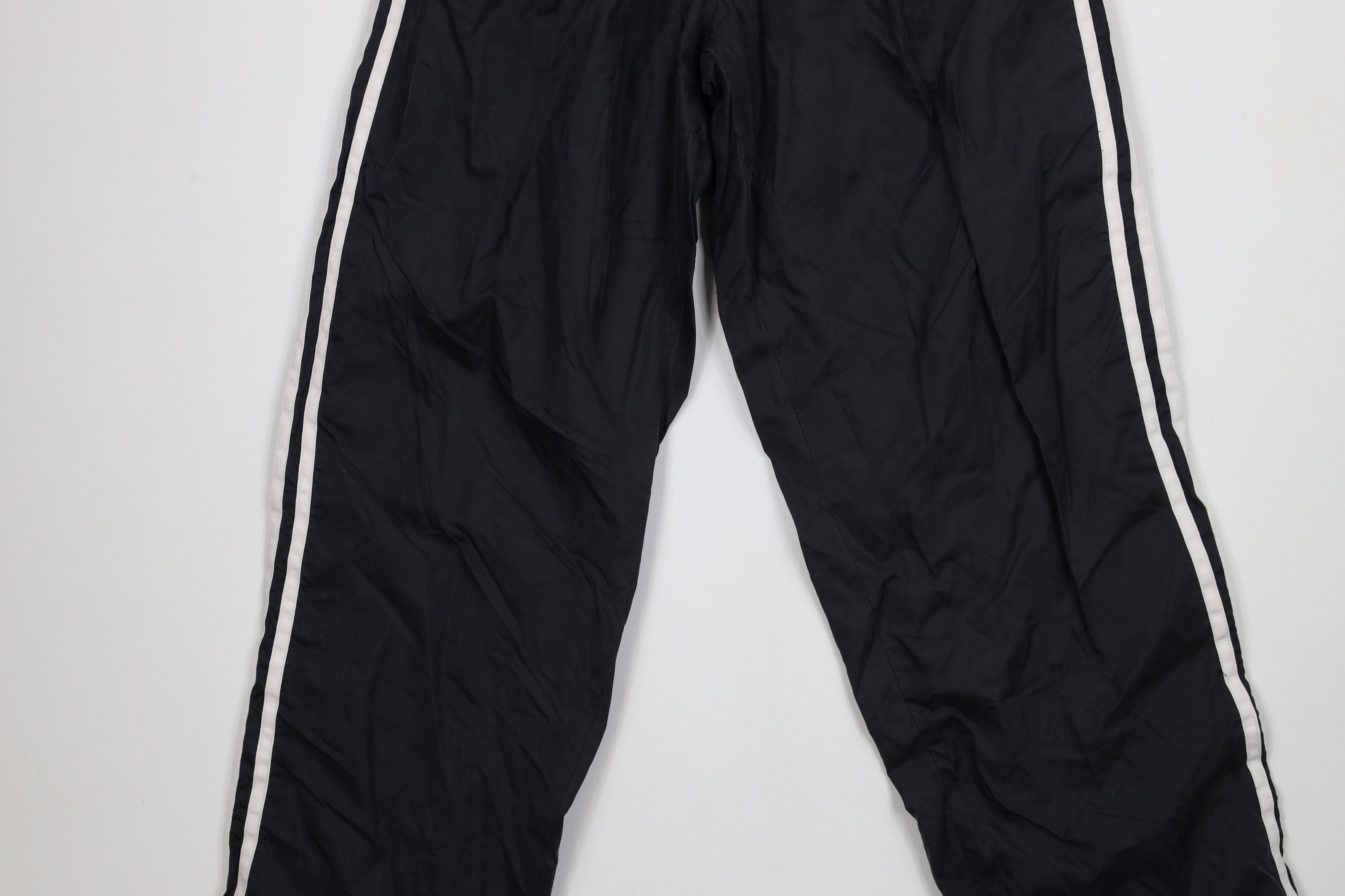 Adidas × Vintage Vintage Y2K 2001 Adidas Lined Tearaway Windbreaker Pants Size US 34 / EU 50 - 3 Thumbnail