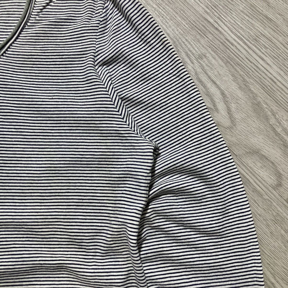 Japanese Brand 2000s Beams Heart Double Layer Striped Longslevee Lgb Style Size US M / EU 48-50 / 2 - 5 Thumbnail