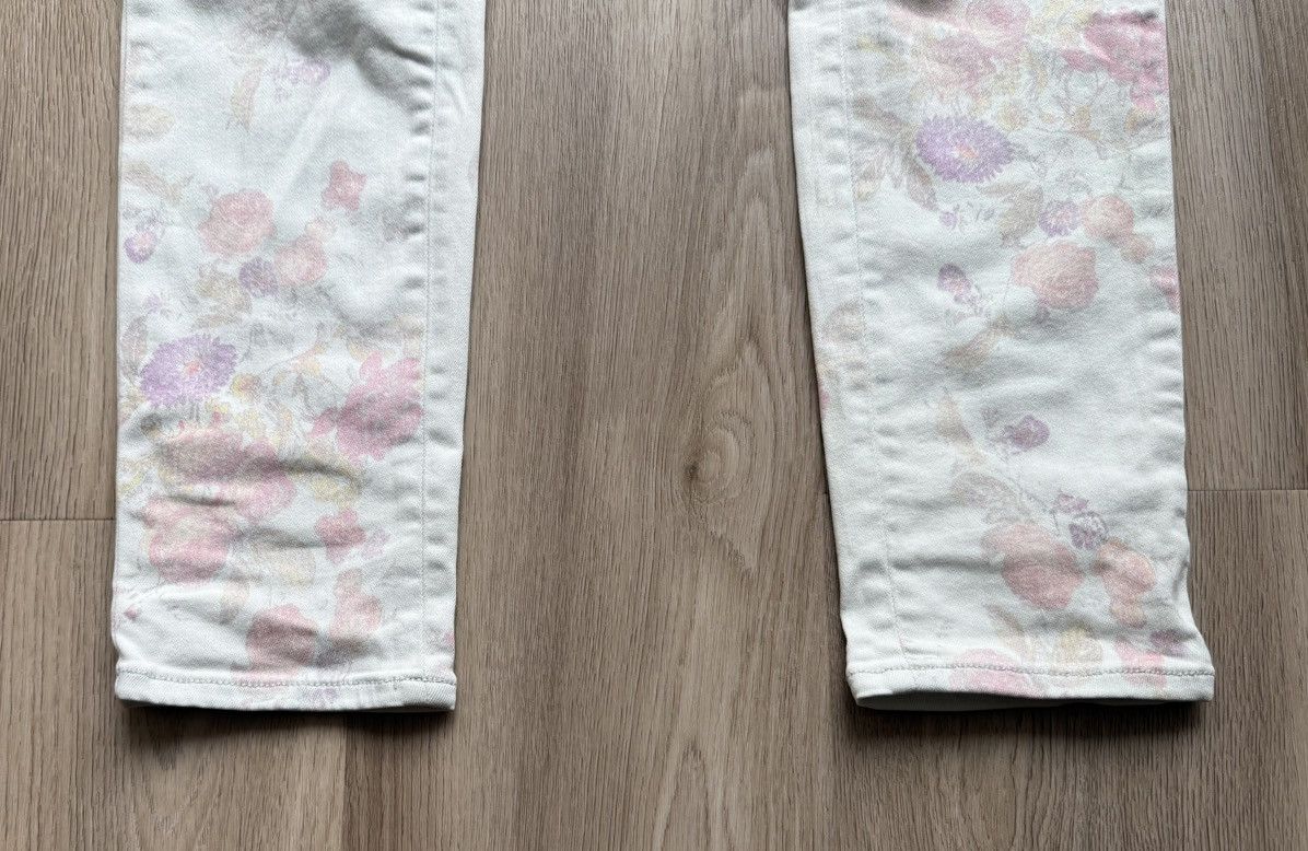 Jacob Cohen Jacob Cohen Susan Skinny Jeans With Flowers Denim Pants Size 30" / US 8 / IT 44 - 2 Thumbnail