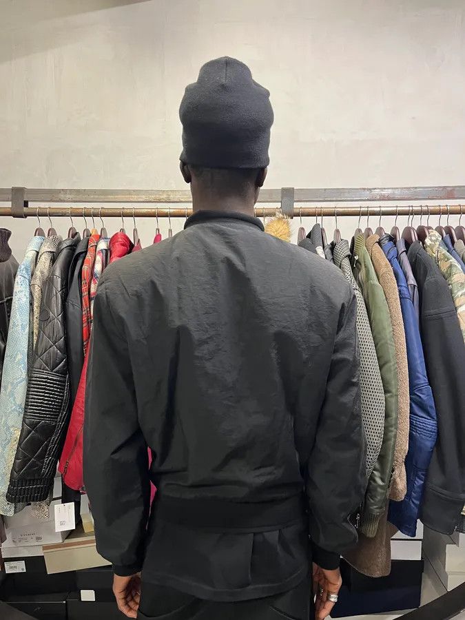 Givenchy 2010s Givenchy Black Bomber Nylon Jacket Size US S / EU 44-46 / 1 - 5 Thumbnail