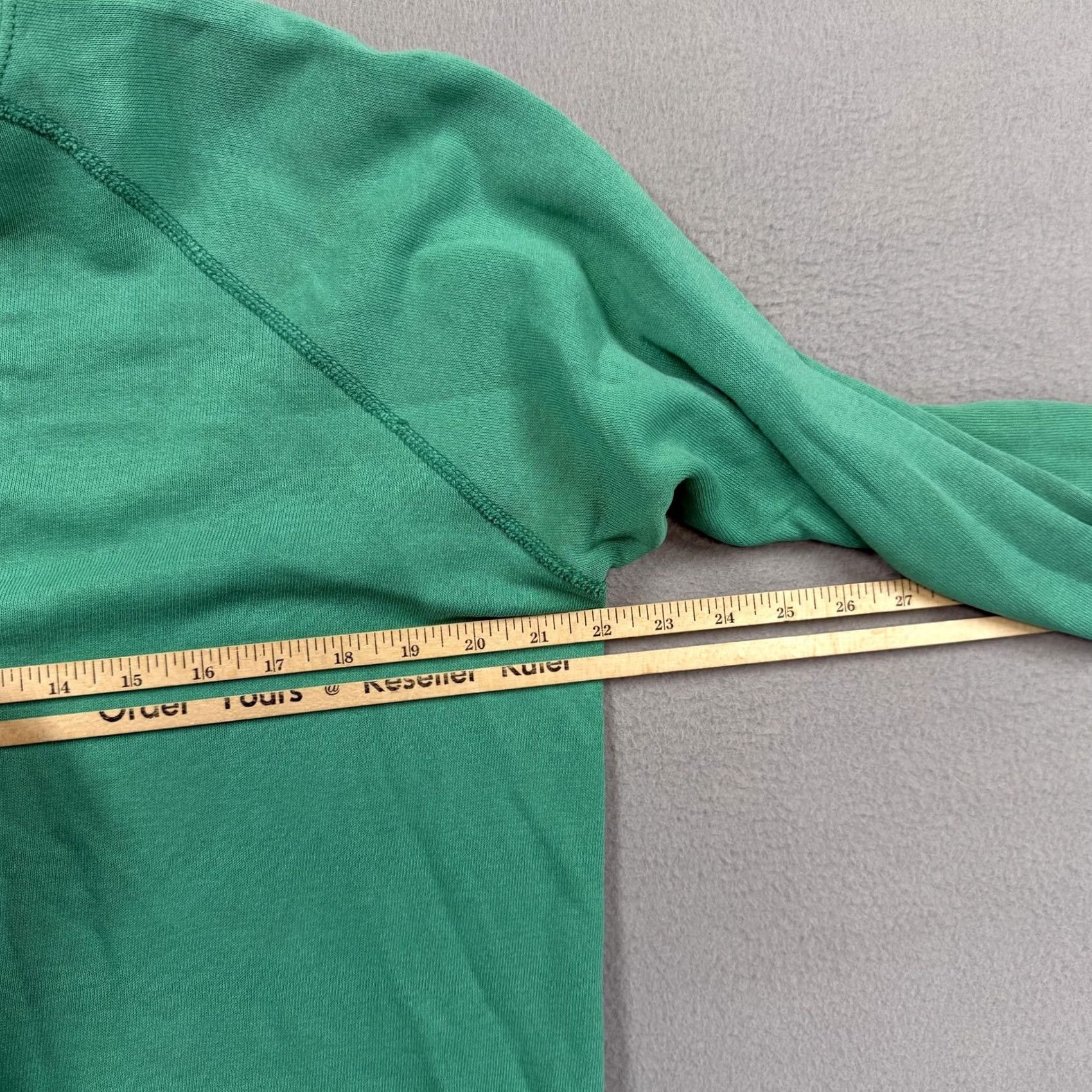 Vintage VINTAGE Oakbrook Sweatshirt Mens Large Green Pullover Crewneck Fleece Cotton Blend Size US L / EU 52-54 / 3 - 6 Thumbnail