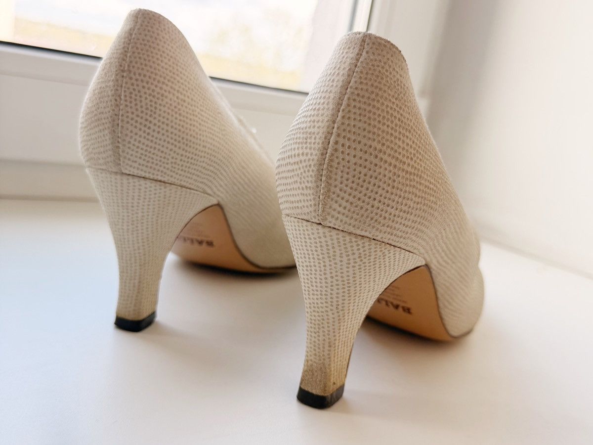 Bally Bally Women White Heels Pumps Size 39 Made In England Size US 9 / IT 39 - 6 Thumbnail