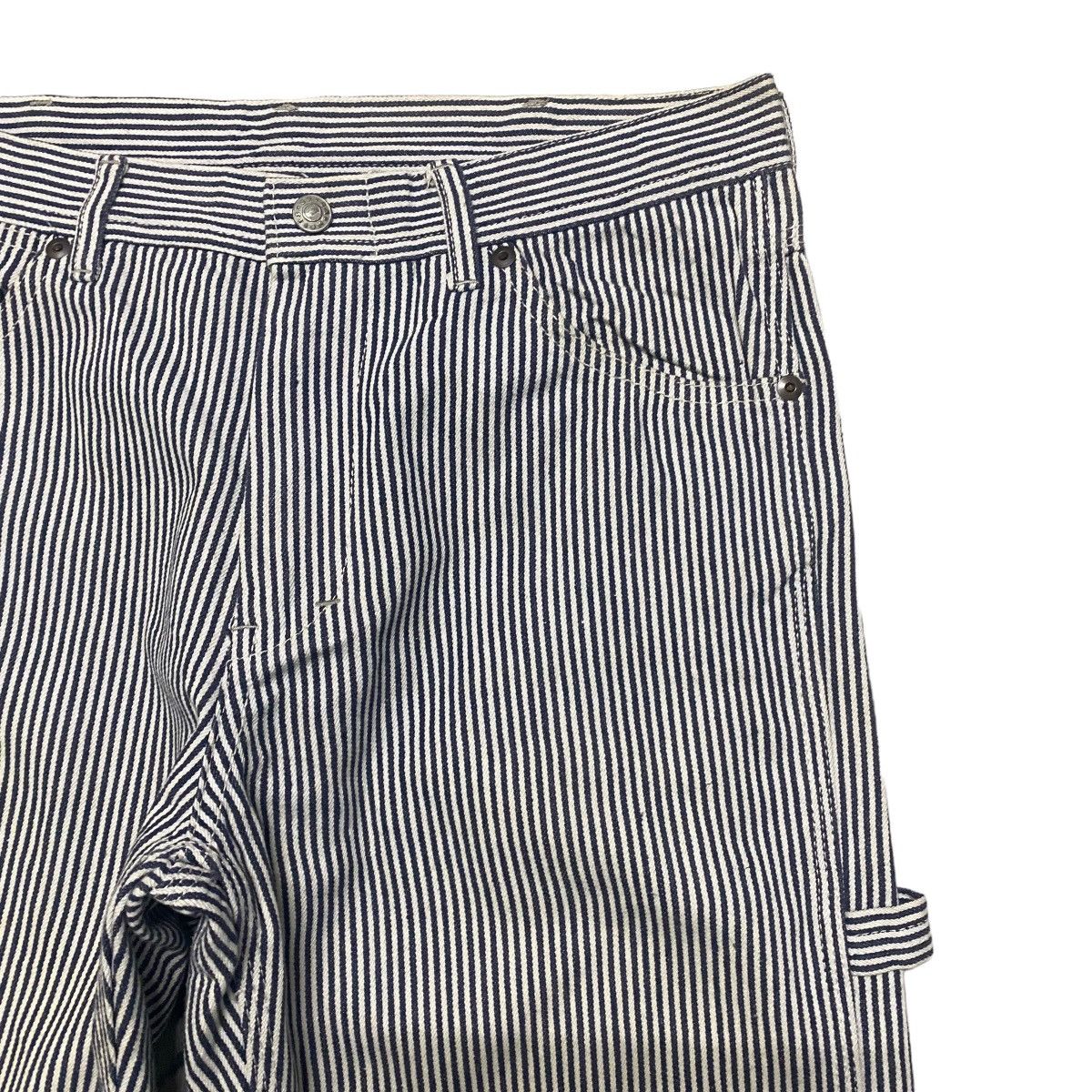 Ciaopanic Japanese Brand CIAOPANIC Hickory Carpenter Pants Slim Fit Size US 29 - 5 Thumbnail