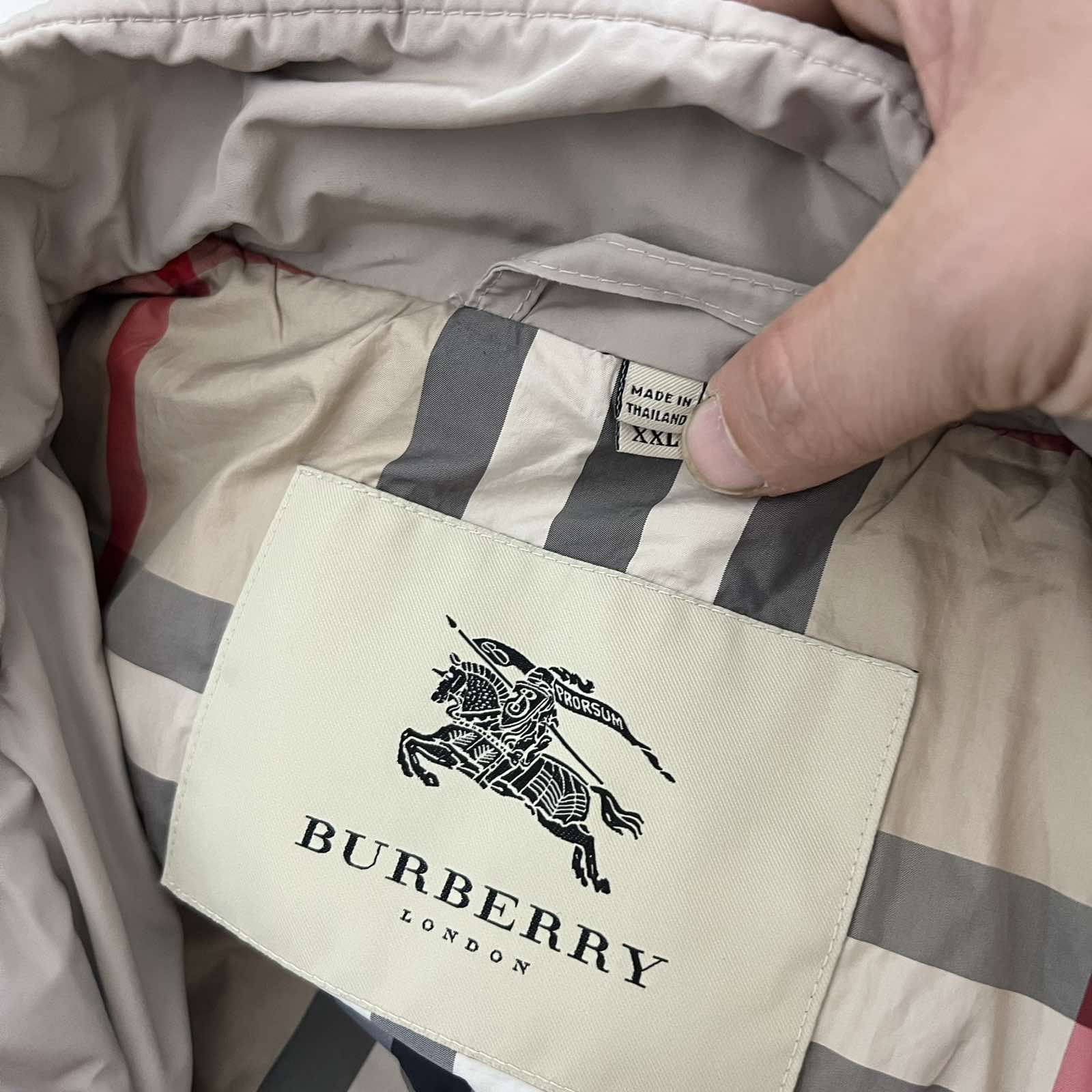Burberry Burberry Navy Trench Coat Old Money Old Money Sz XXL Size XXL / US 16-18 / IT 52-54 - 5 Thumbnail