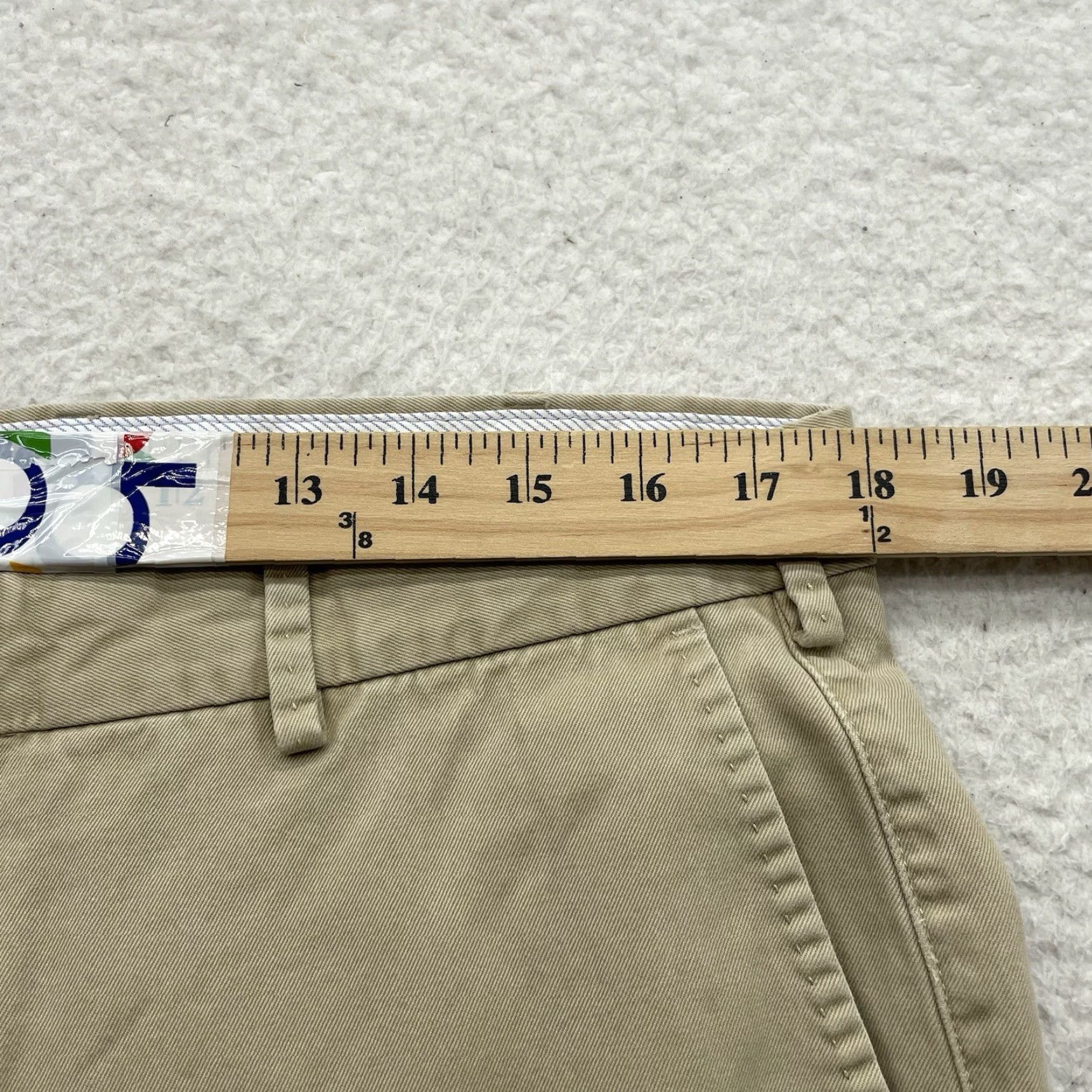 Peter Millar Peter Millar Chino Pants Mens 36x30 Beige Pima Cotton Flat Front Golf Casual Clothing Size US 36 / EU 52 - 6 Thumbnail