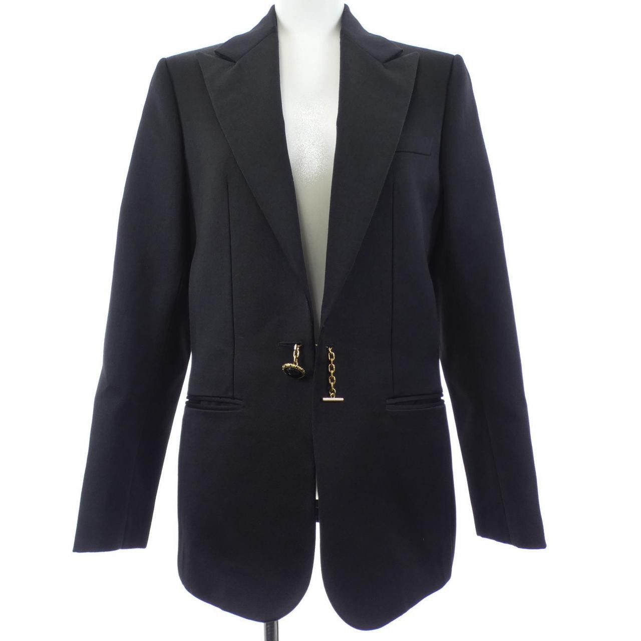 Louis Vuitton Louis Vuitton Louis Vuitton Wool Jacket Textile Outerwear FQJA10BFK DUTY FREE for USA Size ONE SIZE - 1 Thumbnail