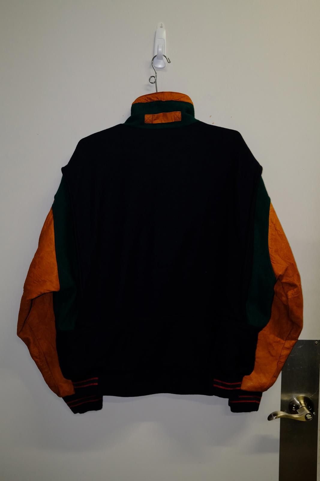 Champion 90's Champion Tri-Color Varsity Jacket Size L / US 10 / IT 46 - 2 Thumbnail