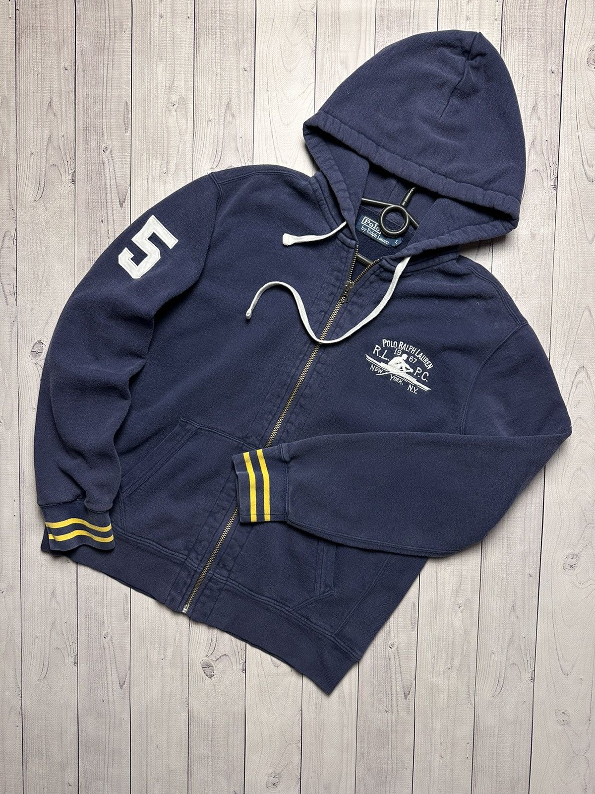 Polo Ralph Lauren × Vintage Vintage polo Ralph Lauren size L logo rare New York Size US L / EU 52-54 / 3 - 1 Thumbnail