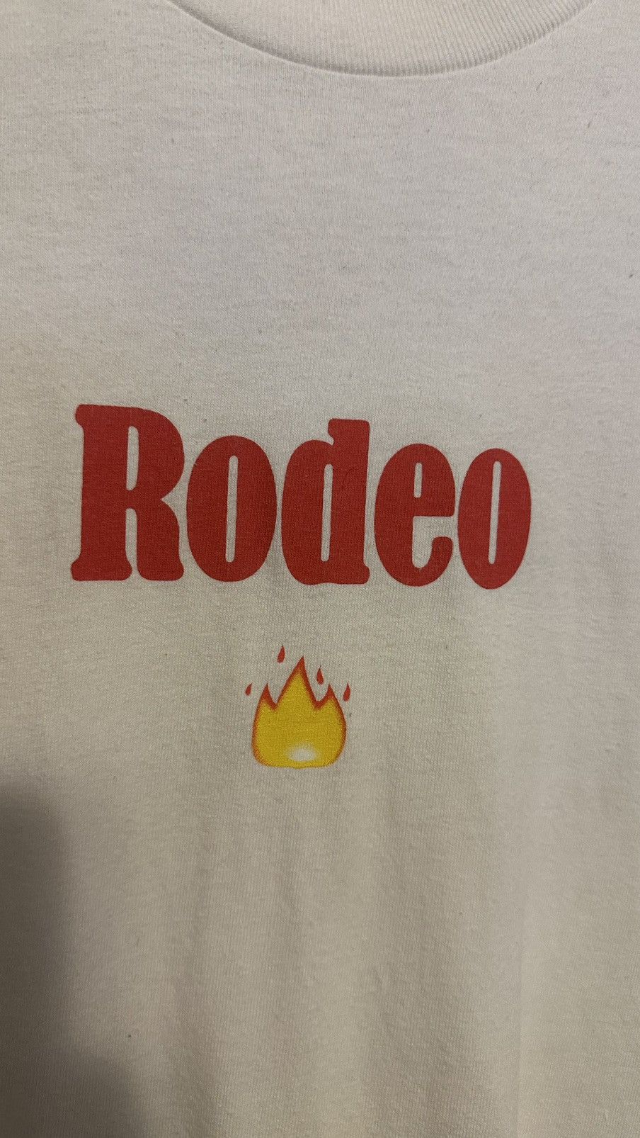 Travis Scott Travis Scott Flame emoji Rodeo Tee Size US XL / EU 56 / 4 - 9 Thumbnail