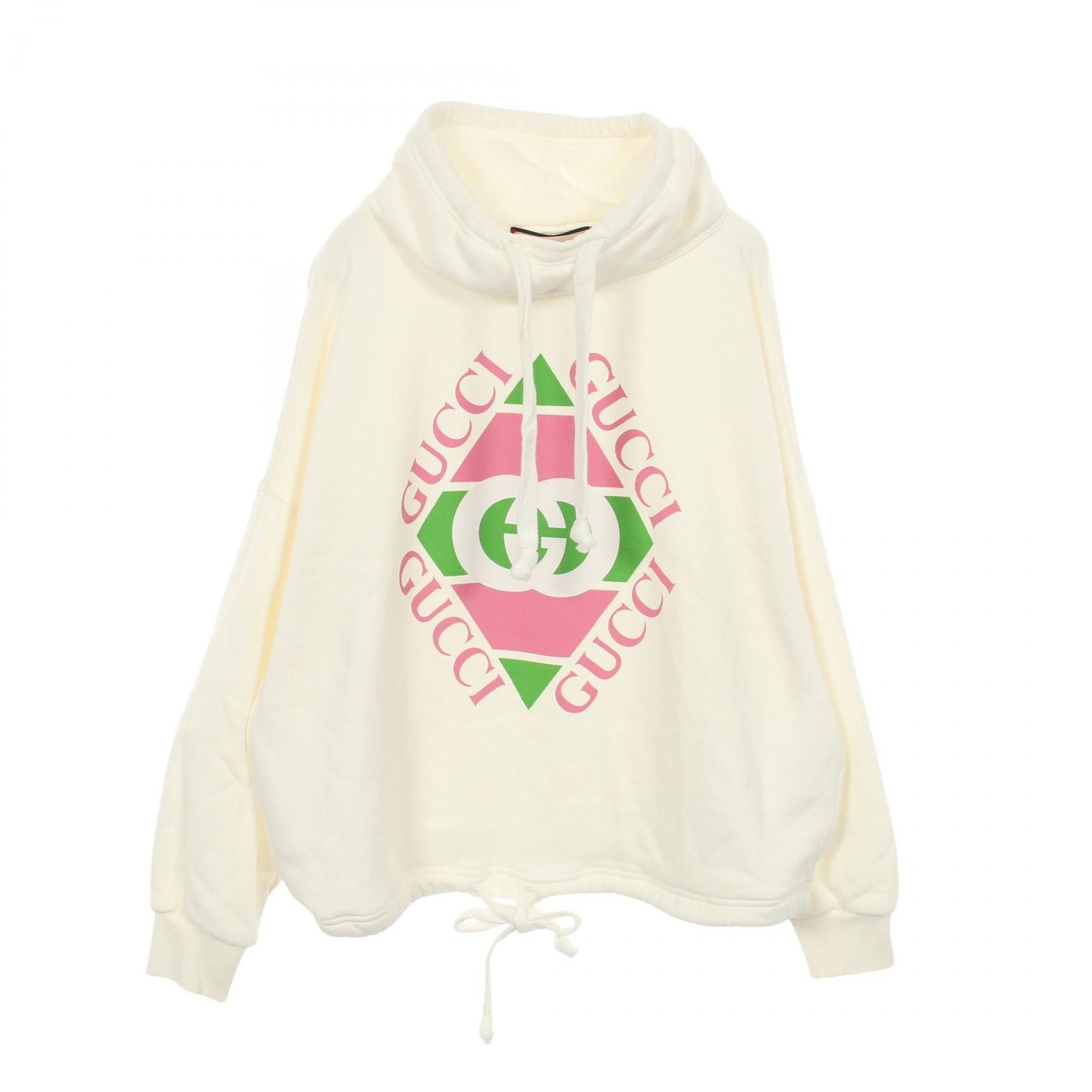 Gucci Gucci Gucci GG Logo Print Cotton Hoodie Textile Sweatshirts & Hoodies DUTY FREE for USA Size ONE SIZE - 1 Thumbnail
