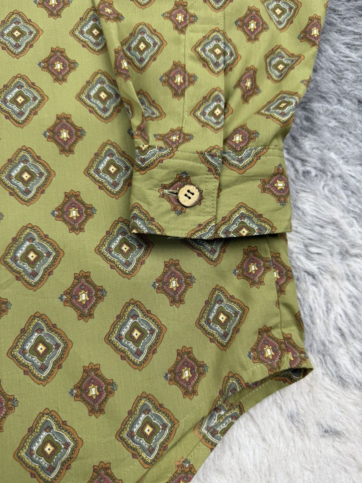Burberry Vintage Baggy 80s BURBERRYS Classic Pattern Button Ups Size XL / US 12-14 / IT 48-50 - 6 Thumbnail