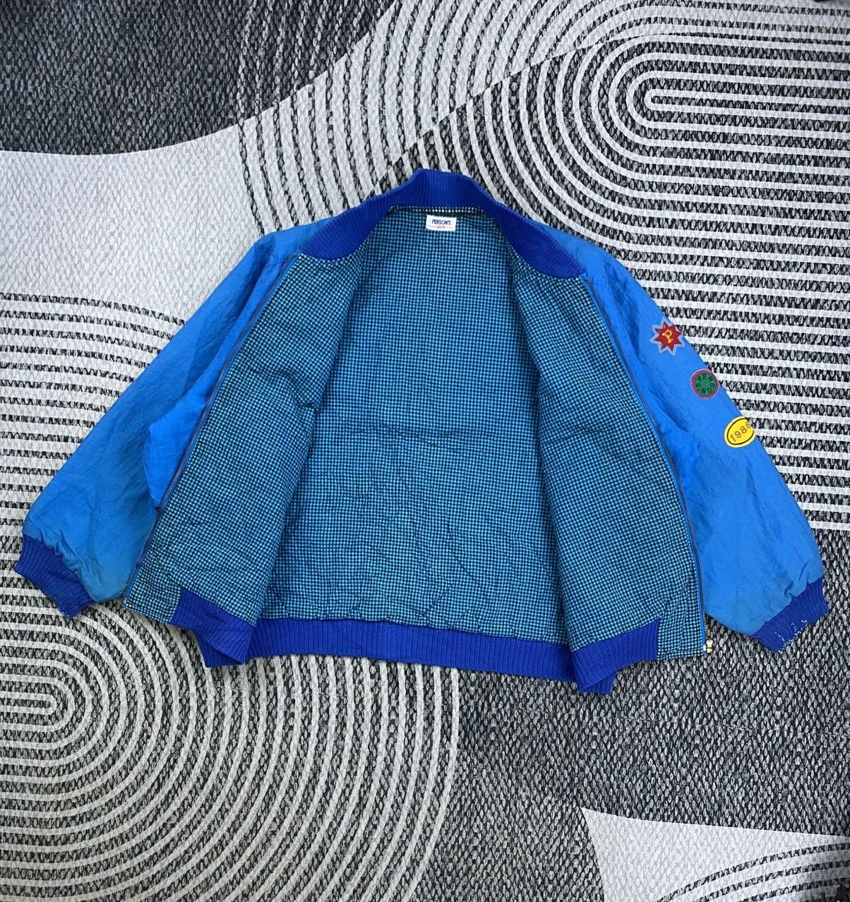 Japanese Brand Vintage Person Shop Stain Zipper Bomber Jacket Size US XXL / EU 58 / 5 - 6 Thumbnail