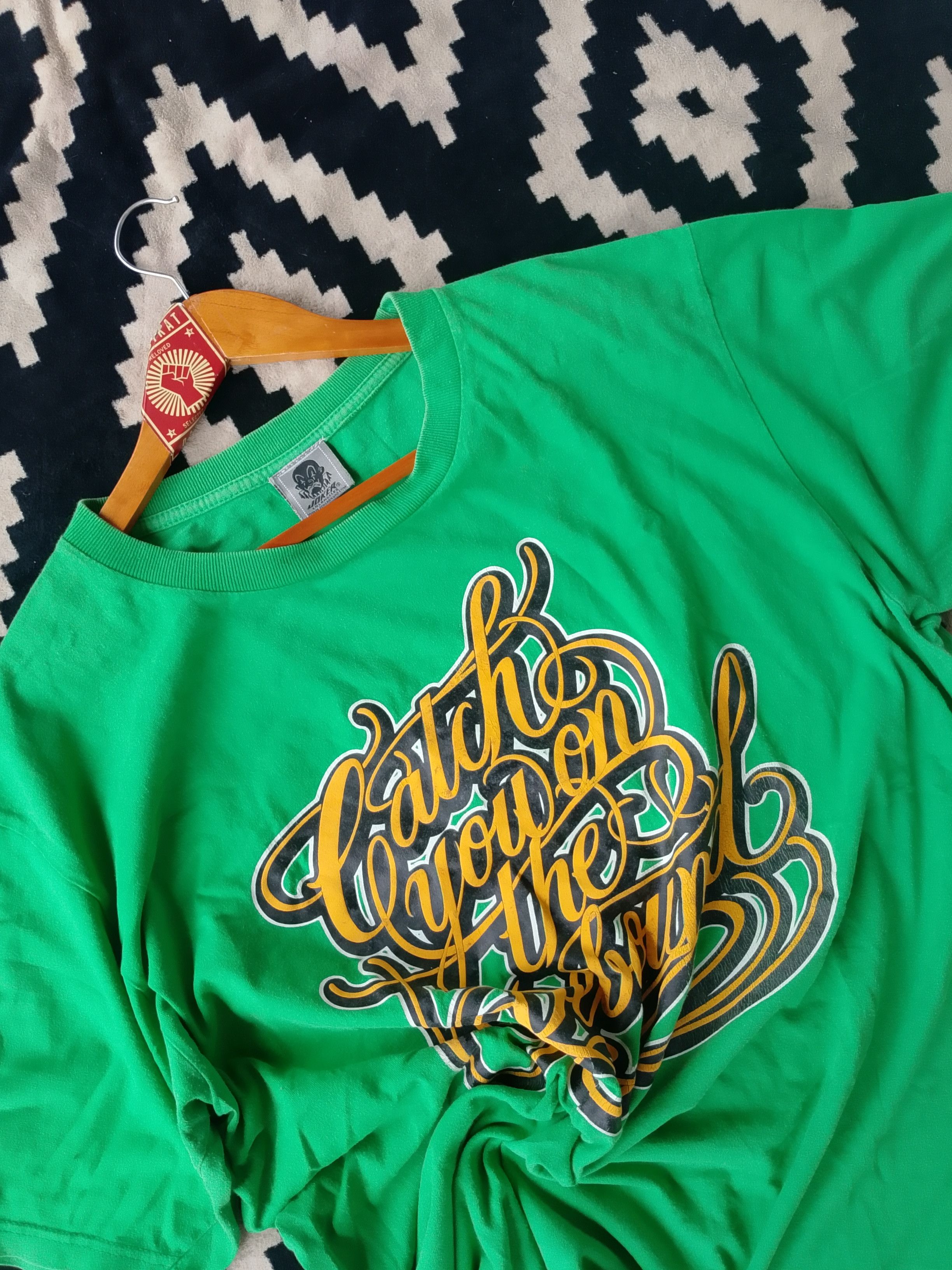 Other Joker Brand Graffiti Script Tee Neon Streetwear Graphic Size US XL / EU 56 / 4 - 7 Thumbnail