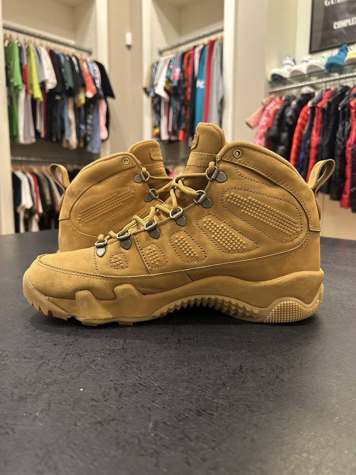 Jordan Brand Jordan 9 Retro Boot ‘Wheat’ Size US 11 / EU 44 - 4 Thumbnail