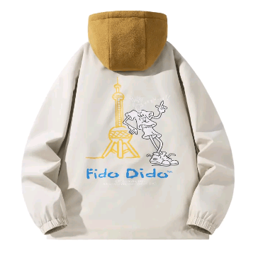 Other FIDODIDO Cartoon Print Padded Hooded Jacket Size US XXL / EU 58 / 5 - 2 Thumbnail