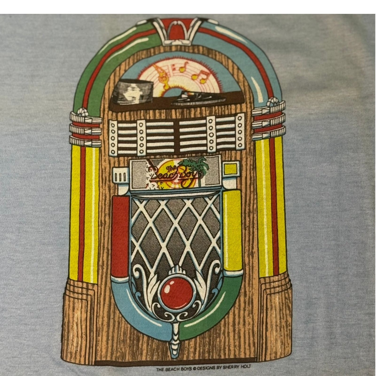 Other Vintage 80s The Beach Boys Jukebox T-Shirt Sherry Holt L Size US L / EU 52-54 / 3 - 2 Thumbnail