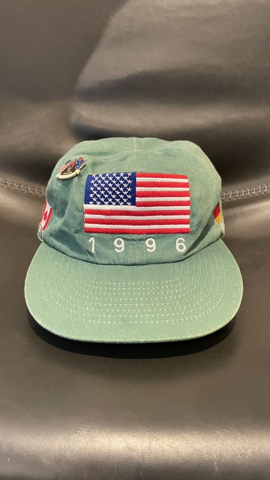 USA Olympics Vintage 1996 USA Olympics Limited Reversible Atlanta Hat Size ONE SIZE - 1 Thumbnail