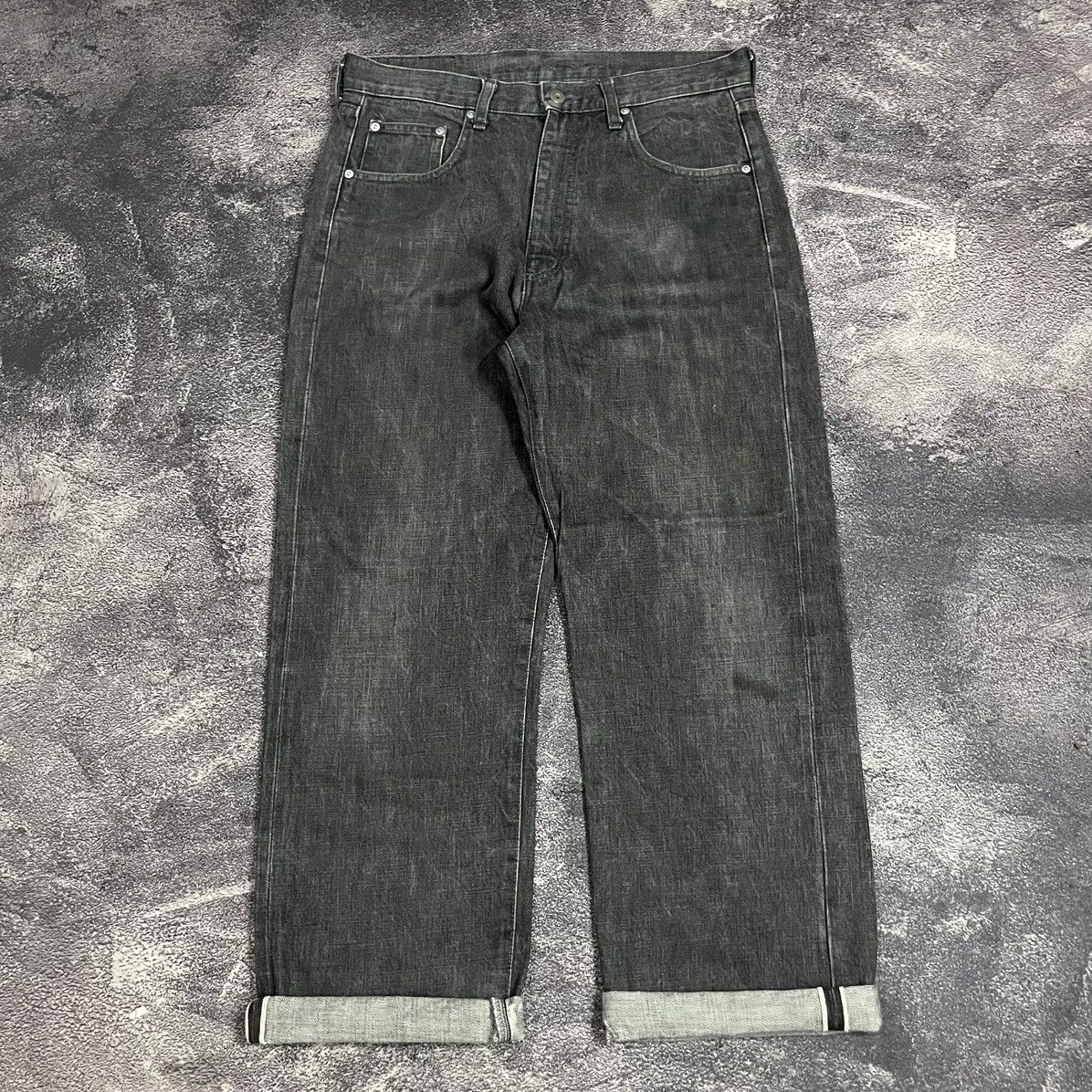 Neighborhood × Vintage 00's neighborhood selvedge jeans Size US 33 - 2 Thumbnail