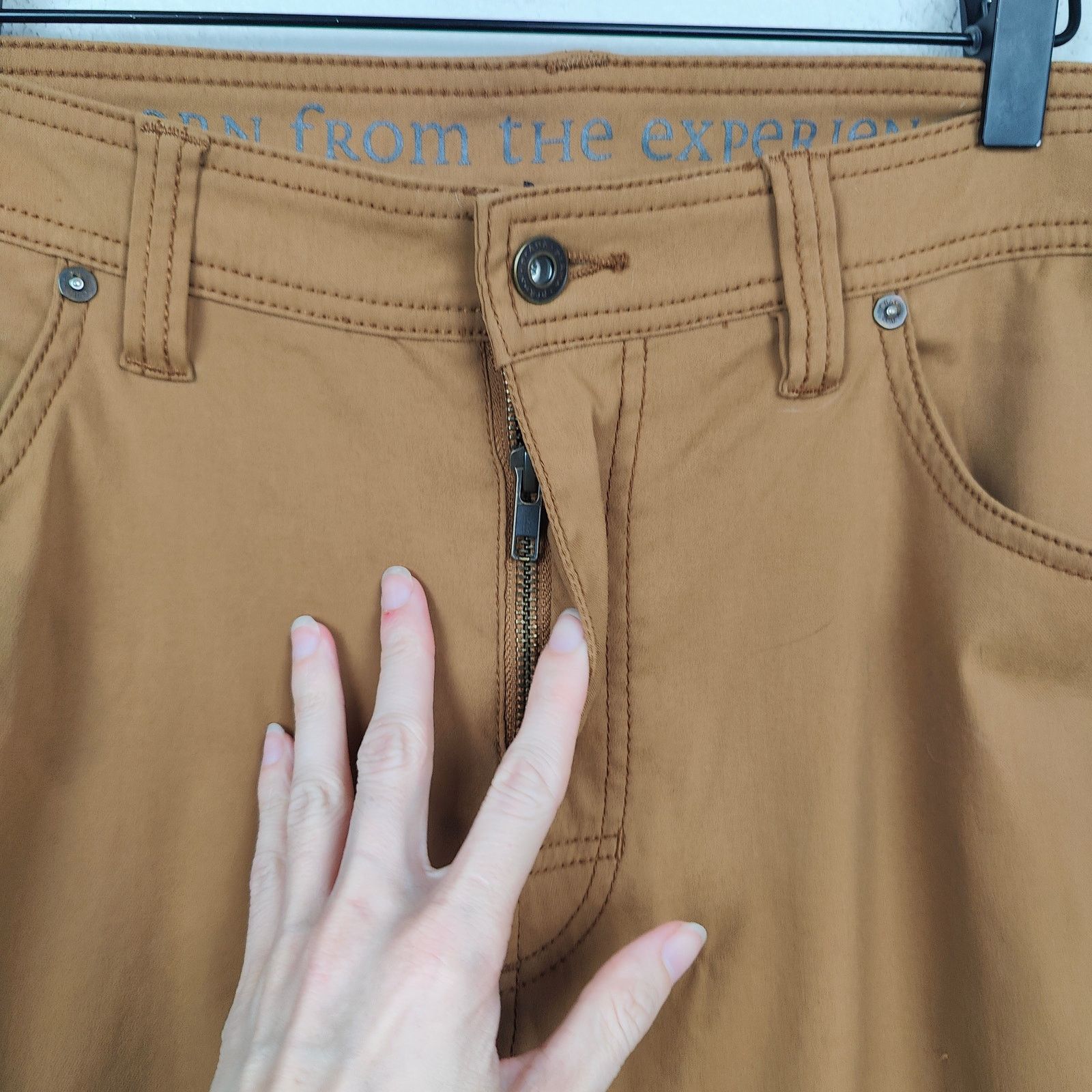 Prana Prana Brion Pants Mens 36x32 Sepia Brown Tan Outdoors Size US 36 / EU 52 - 5 Thumbnail