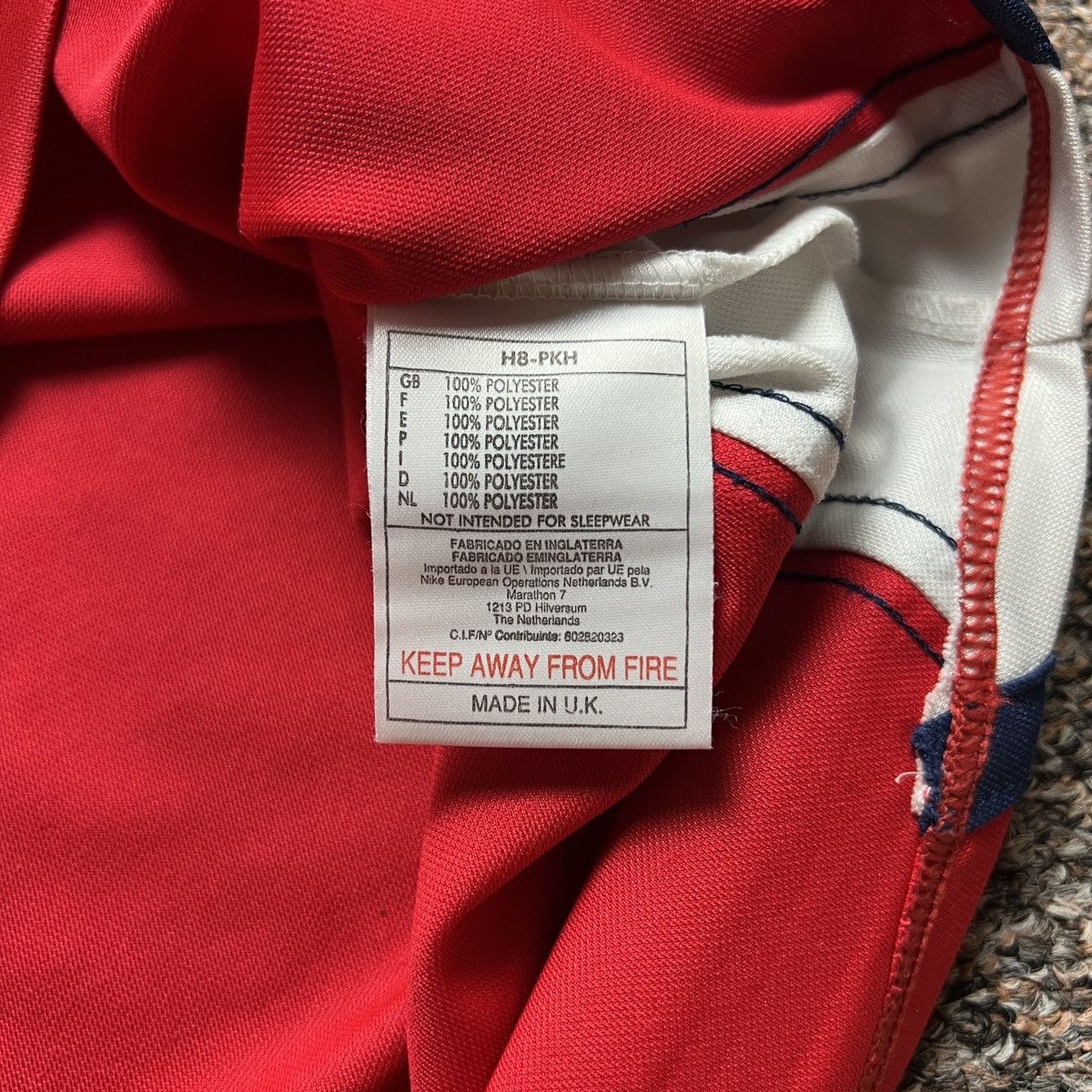 Nike × Vintage Arsenal 1998 1999 Home Football Shirt Soccer Jersey Size US XS / EU 42 / 0 - 14 Thumbnail