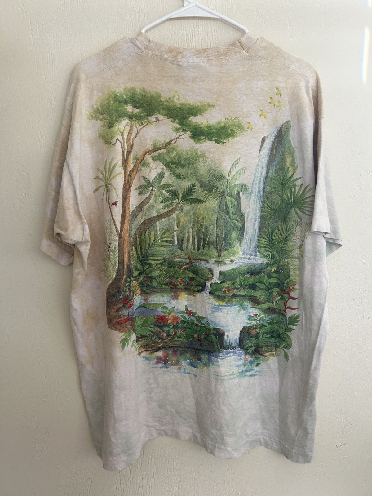 Liquid Blue Liquid Blue Rainforest Full Art Front & Back Graphic T-shirt Size US XL / EU 56 / 4 - 8 Thumbnail