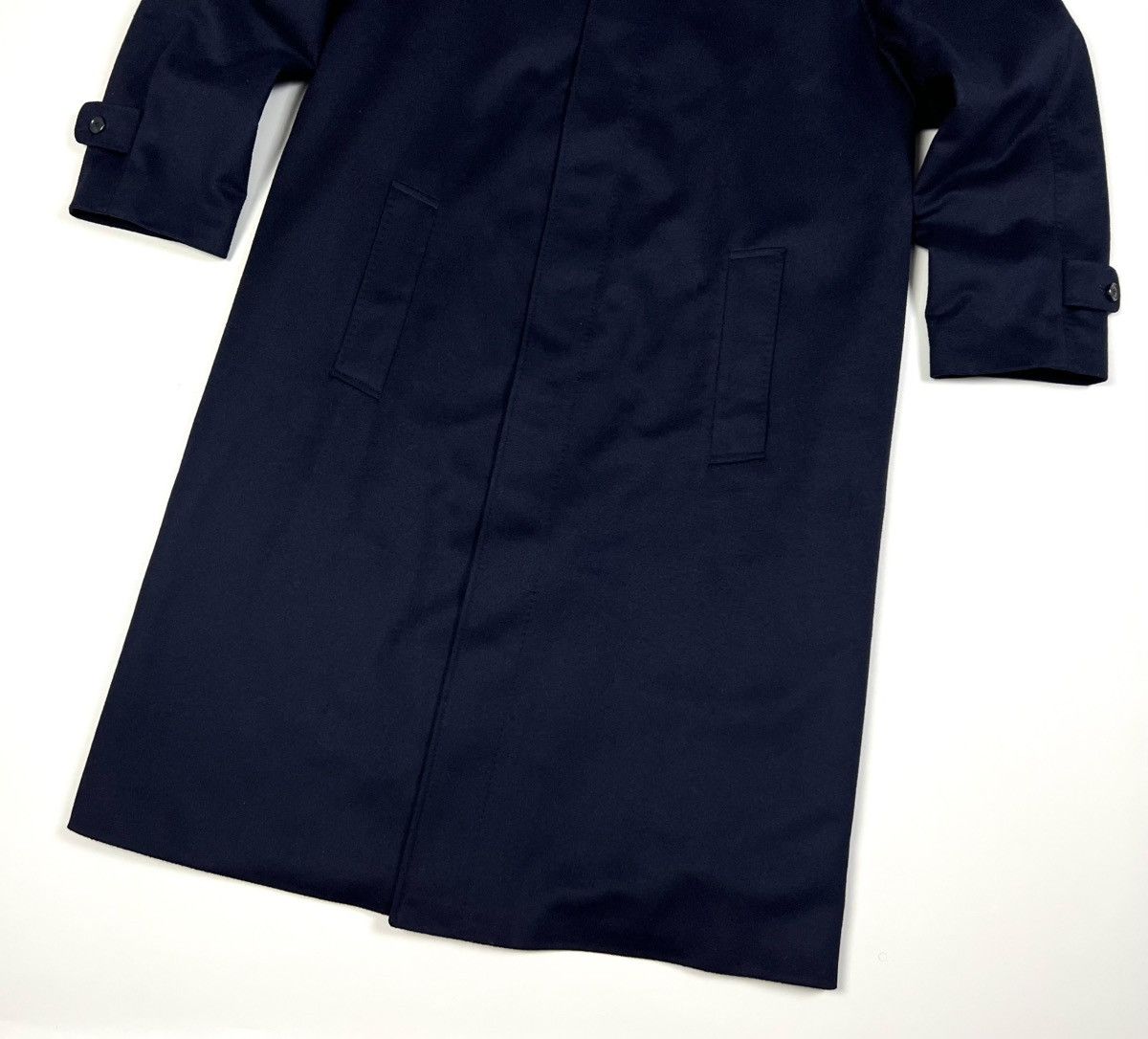Burberry × Vintage Vintage Auth Men’s BURBERRYS Logo Wool Luxury Coat Jacket Size US M / EU 48-50 / 2 - 12 Thumbnail