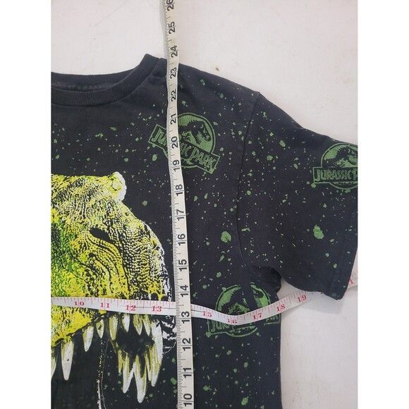 Universal Studios Vtg Jurassic Park AOP T-shirt 3D T Rex Size US L / EU 52-54 / 3 - 6 Thumbnail