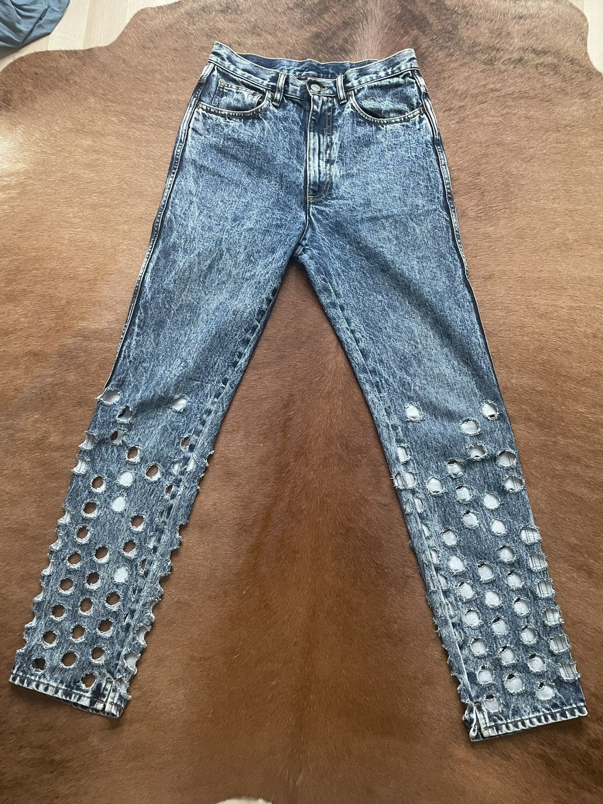 Maison Margiela maison margiela runway jeans 36/38 blank tag Size 26" / US 2 / IT 38 - 1 Thumbnail