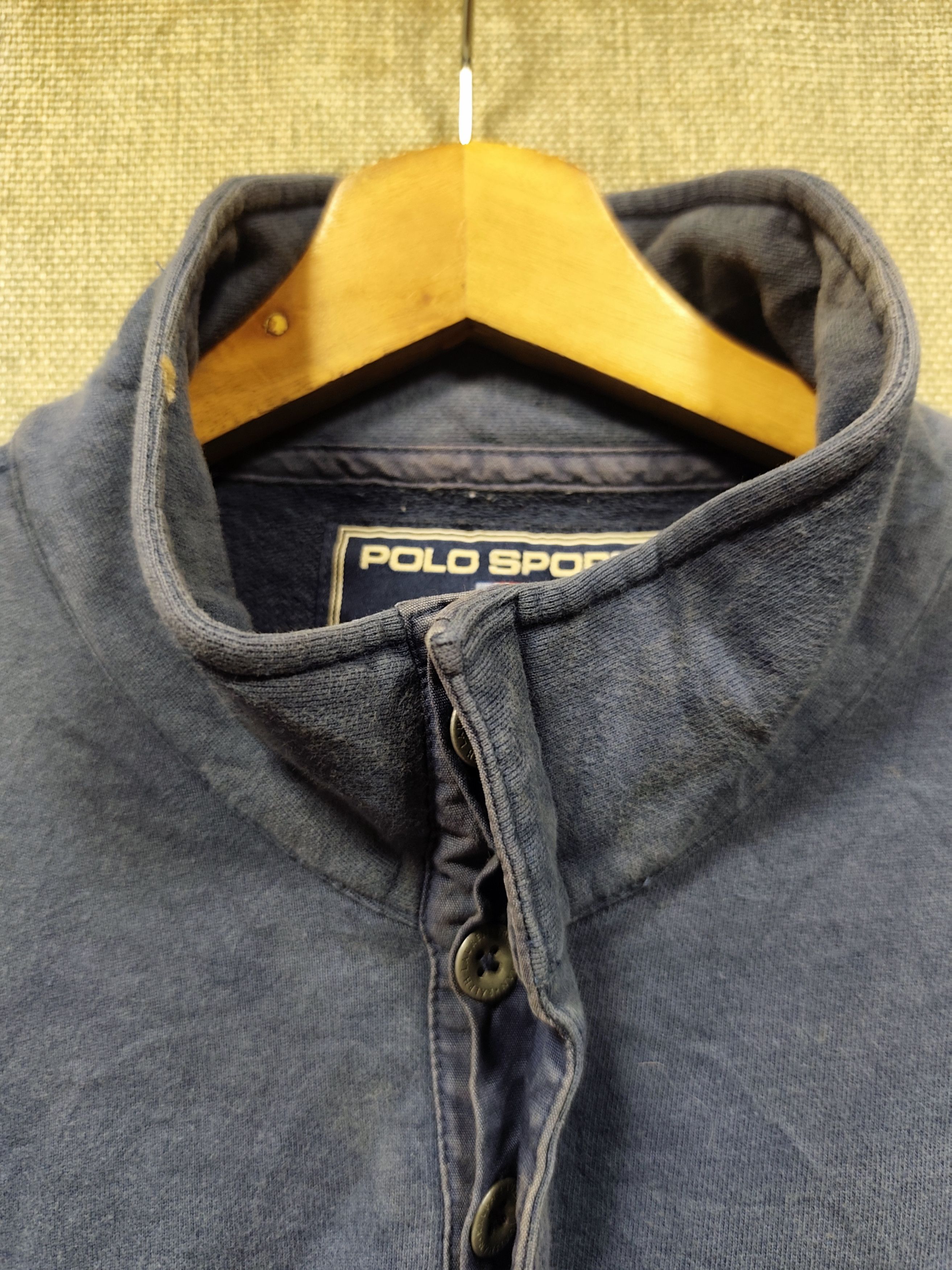 Polo Ralph Lauren Vintage polo sports sportsman ralph lauren sunfaded Size US L / EU 52-54 / 3 - 3 Thumbnail