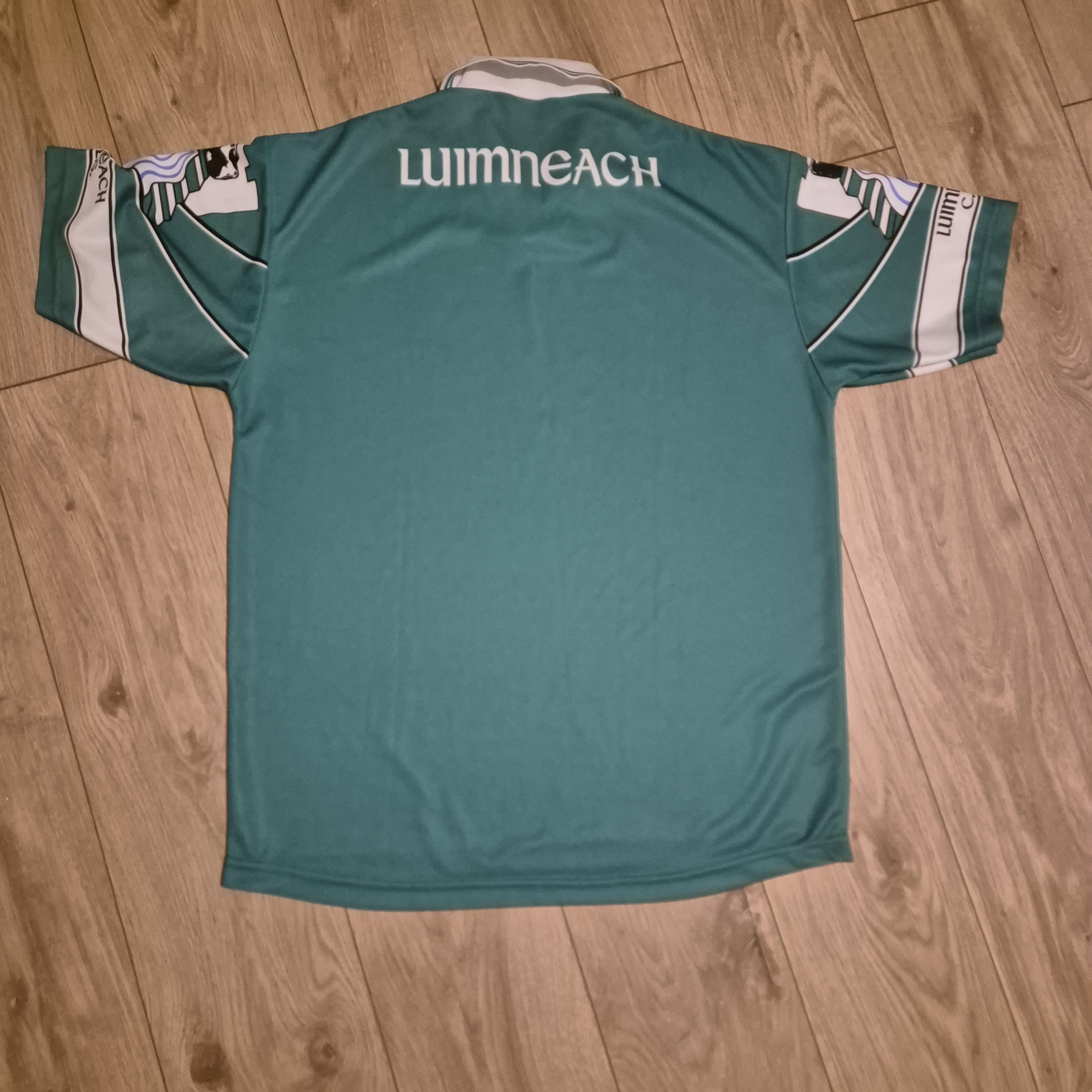 O'Neill 2001-02 Limerick GAA (Luimneach) Match (Moran)Home Jersey Size US M / EU 48-50 / 2 - 8 Thumbnail