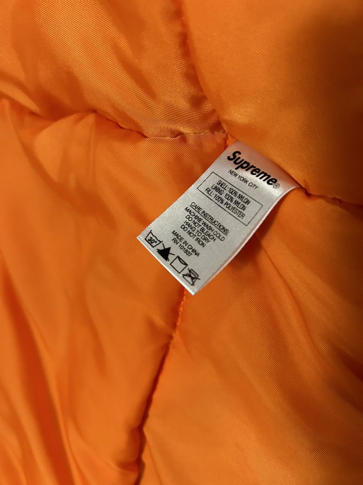 Supreme Supreme Burgundy N-3B Parka - Size: XL Size US XL / EU 56 / 4 - 9 Thumbnail