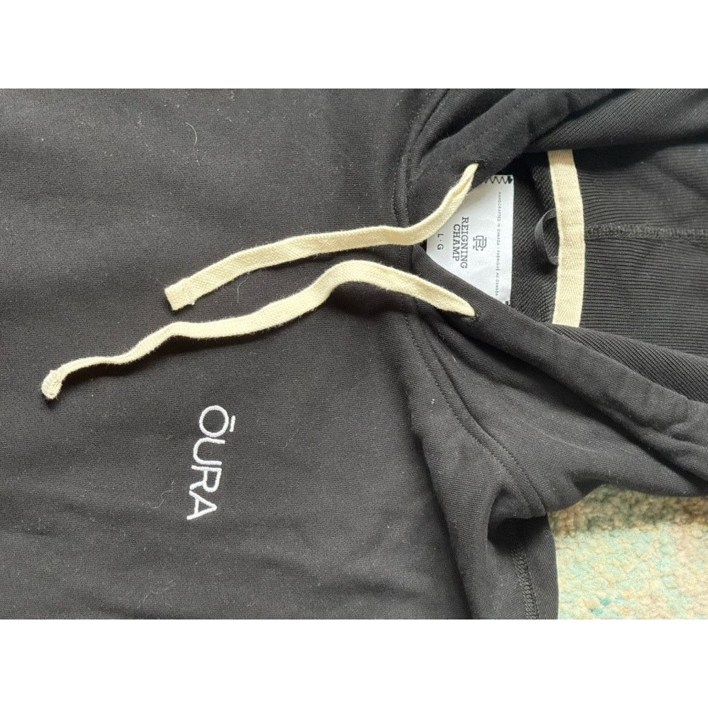 Reigning Champ Oura x Reigning Champ - Limited Release Black Terry Hoodie Size US L / EU 52-54 / 3 - 2 Thumbnail