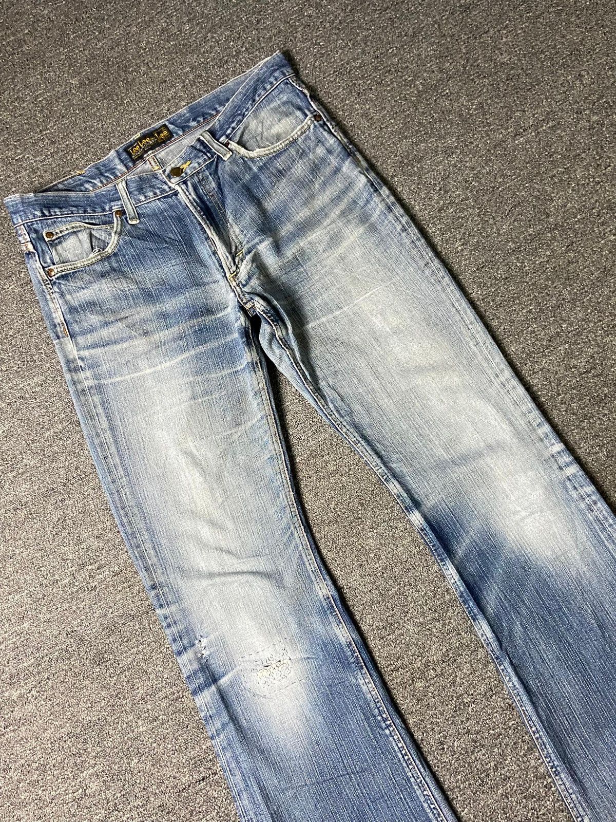 Japanese Brand × Lee × Vintage LEE RIDERS Brand Distressed Denim Jeans (132) Size US 36 / EU 52 - 11 Thumbnail