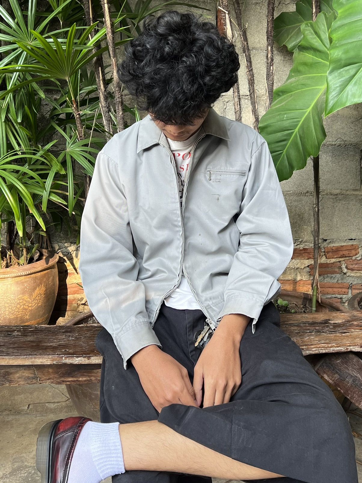 Vintage Distressed Vintage 80/90s Detroit Jacket Size US S / EU 44-46 / 1 - 1 Thumbnail