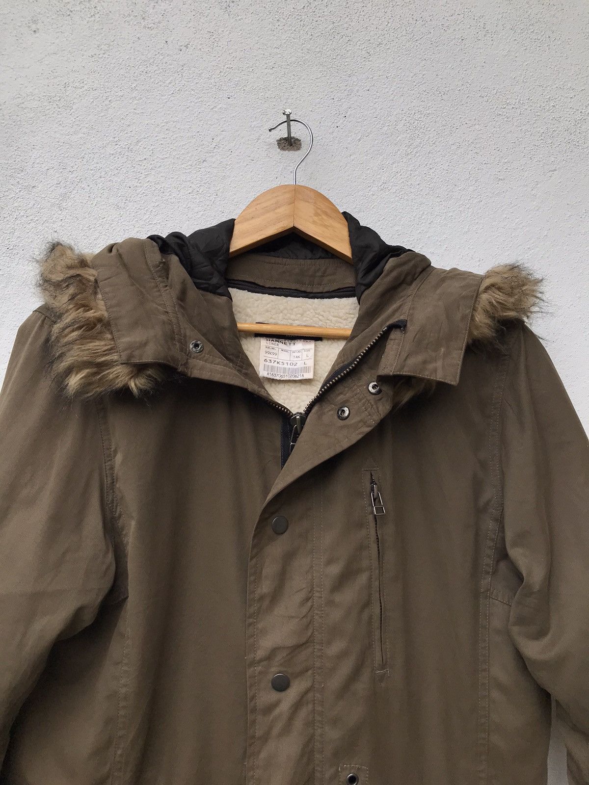 Katharine Hamnett London × Vintage Grail..!! Hamnett Japanese Brands Parka Hood Design Size US L / EU 52-54 / 3 - 2 Thumbnail