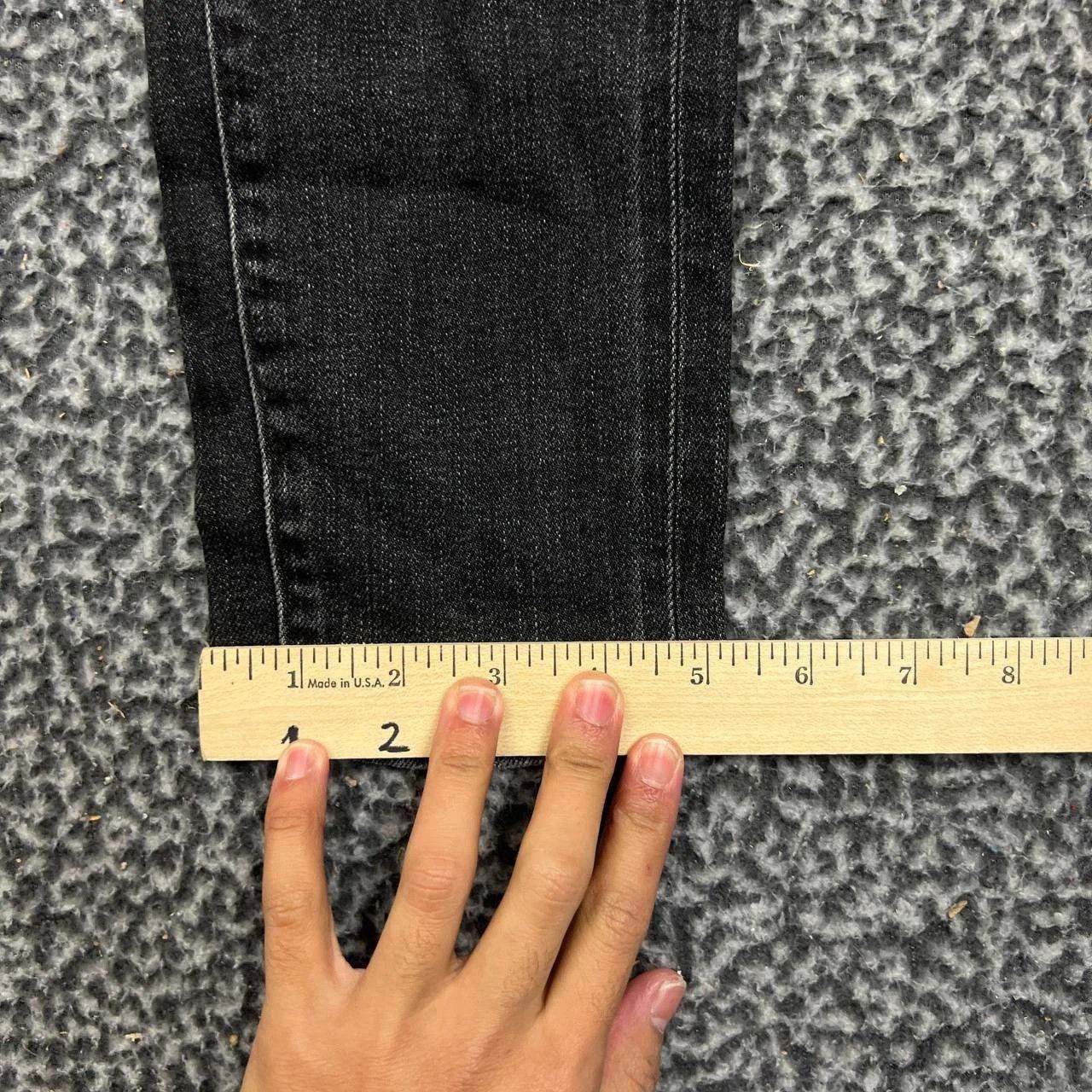 American Eagle Outfitters American Eagle Airflex Jeans Women 26x28 Faded Skinny Denim Size 26" / US 2 / IT 38 - 3 Thumbnail