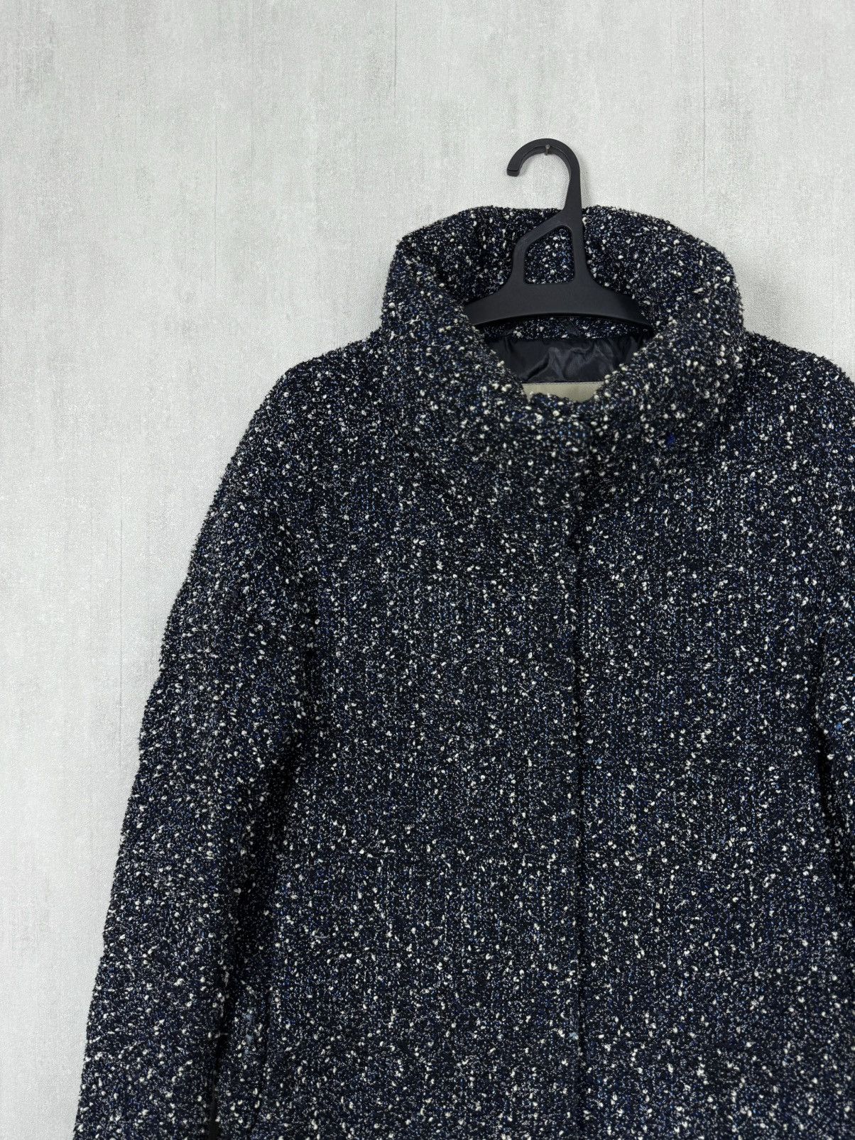 Herno Herno Women’s Tweed Down Long Jacket Size 40-42(?) Size S / US 4 / IT 40 - 4 Thumbnail
