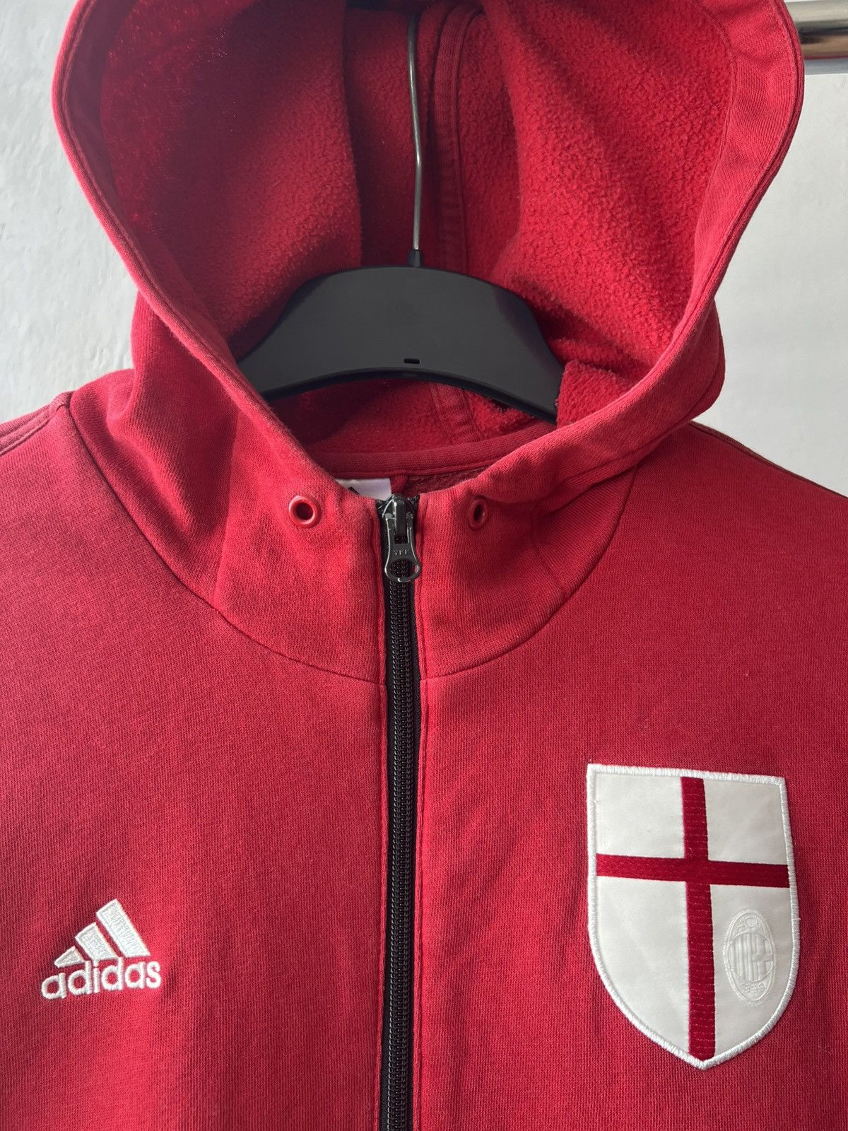 Adidas 2014 AC Milan Training Travel Soccer Football jacket cotton Size US M / EU 48-50 / 2 - 4 Thumbnail