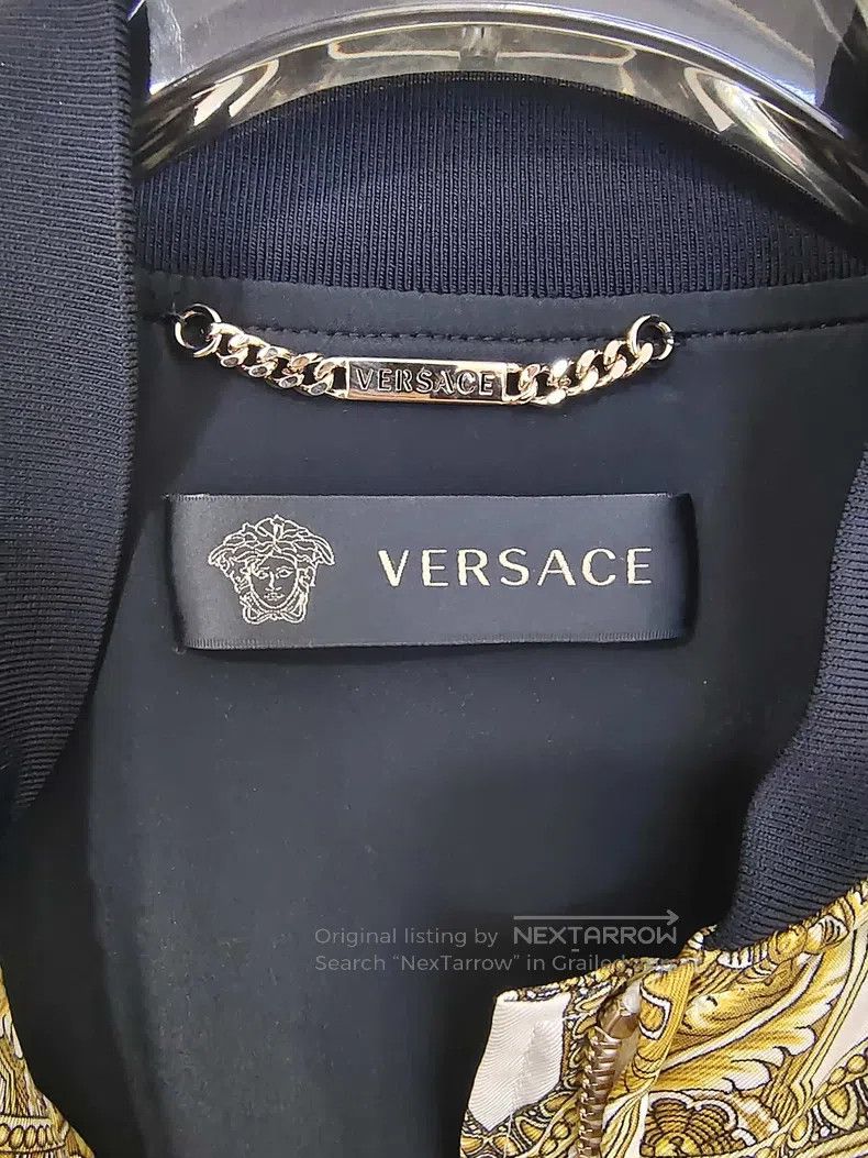 Versace Versace Carved cotton jacket Size XS / US 0-2 / IT 36-38 - 3 Thumbnail