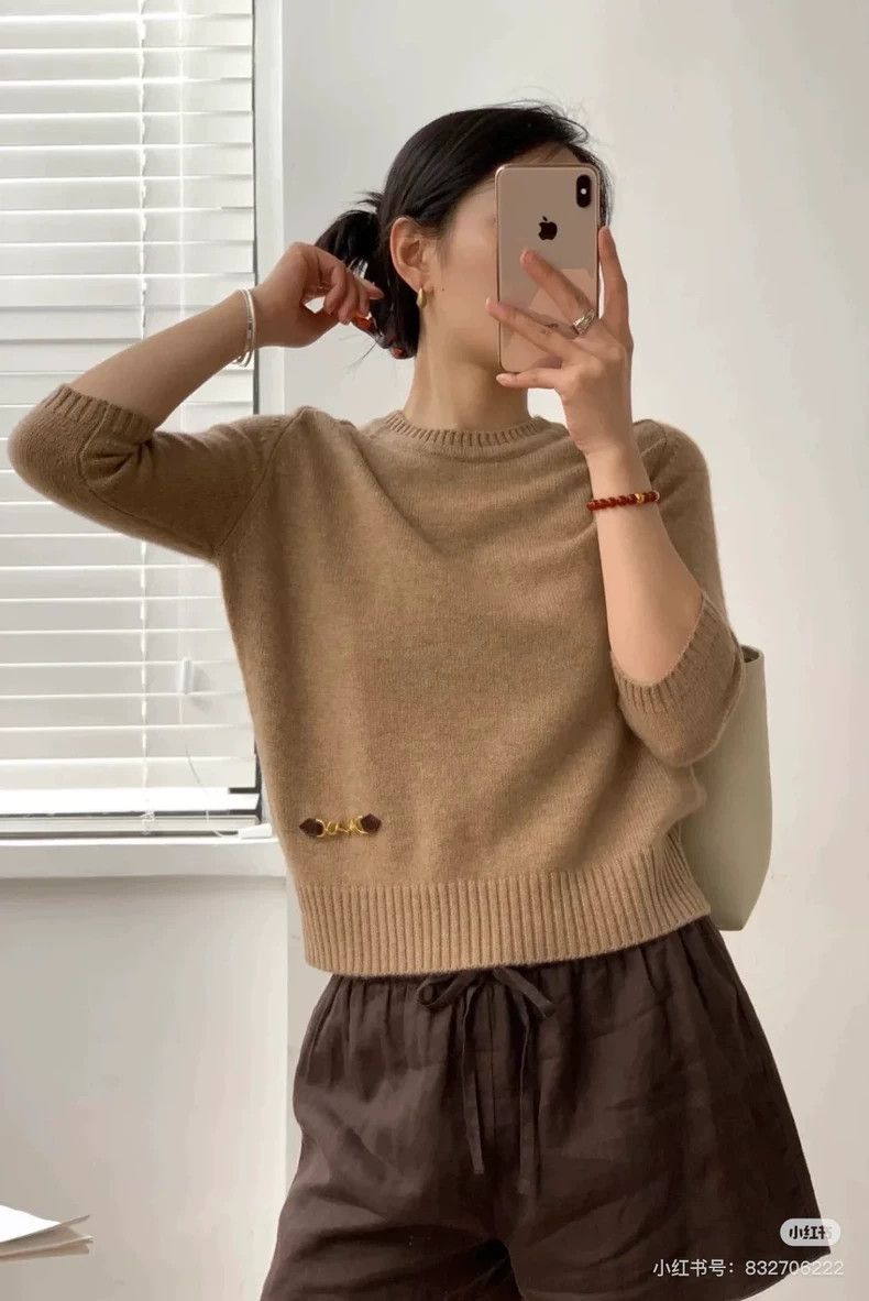 Gucci GucciHorse buckle chain cashmere knitted sweater 2503-Nexta Size L / US 10 / IT 46 - 4 Thumbnail