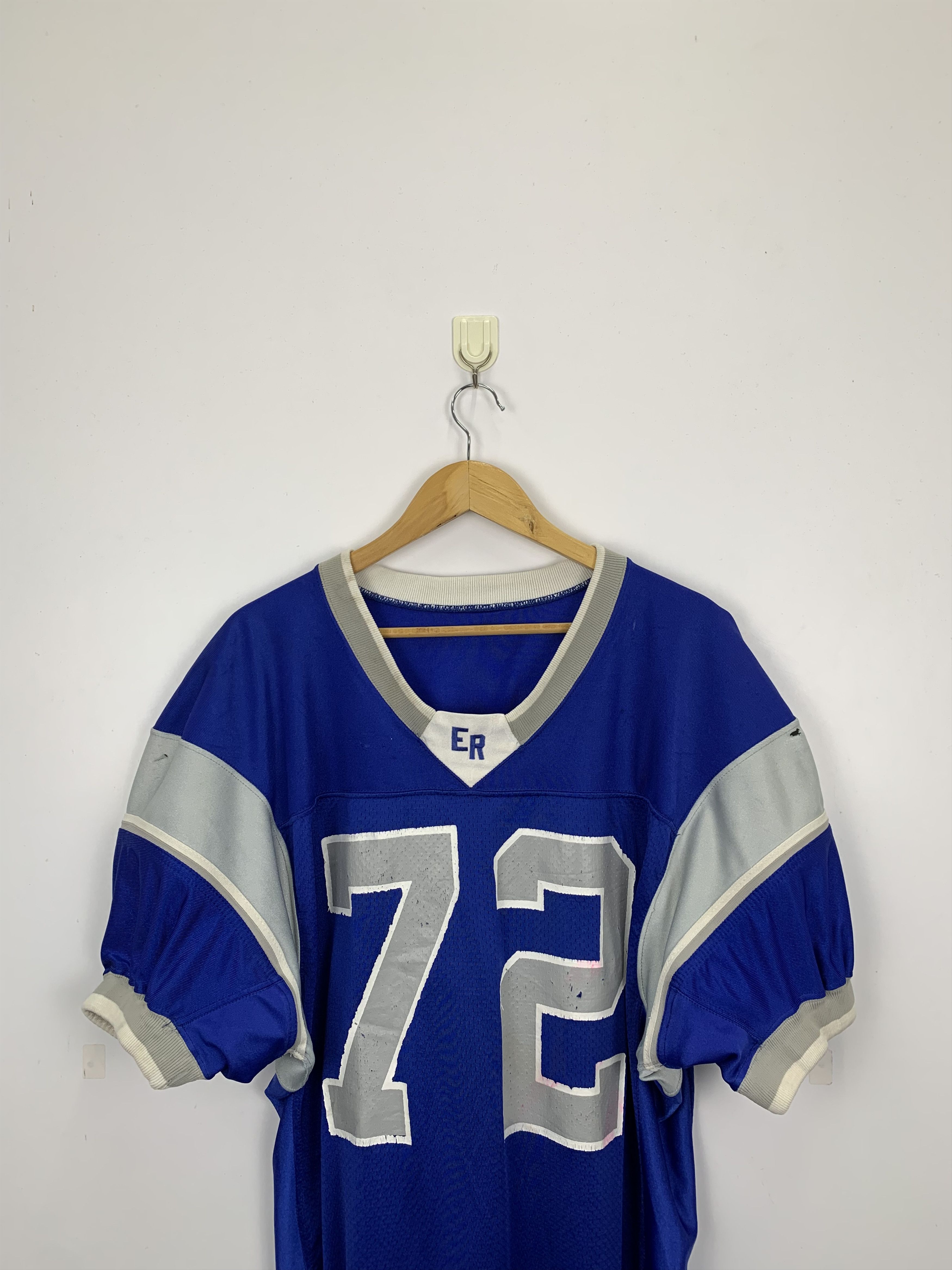 NFL × Vintage Vintage NFL American Football Ringer Jersey TA0138 Size US XXL / EU 58 / 5 - 2 Thumbnail
