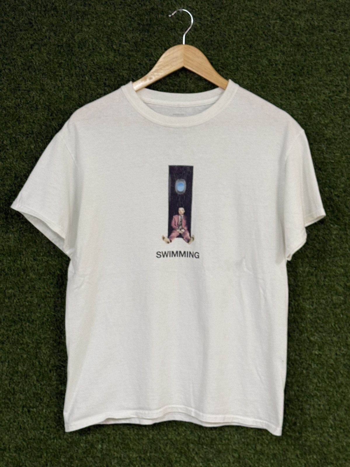 Mac Miller Mac Miller Swimming Circles White Logo Rap Album Merch Tee Size US M / EU 48-50 / 2 - 1 Thumbnail