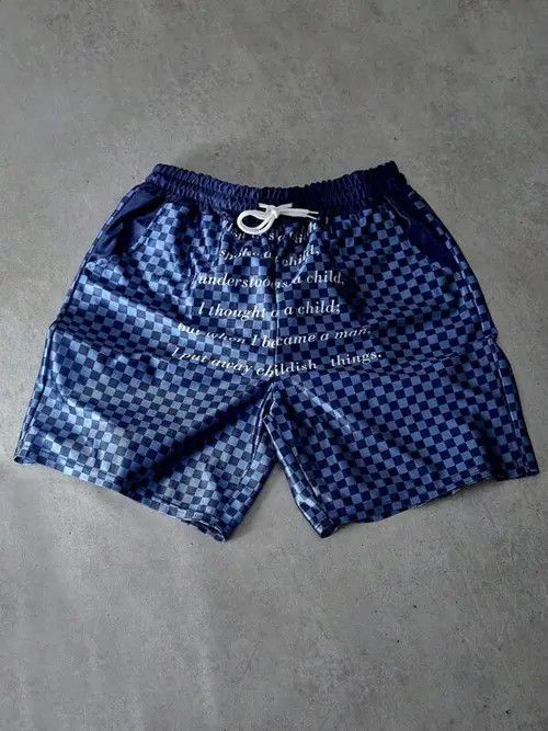 Japanese Brand Print Y2k Shorts DRIP summer Size US 34 / EU 50 - 4 Thumbnail