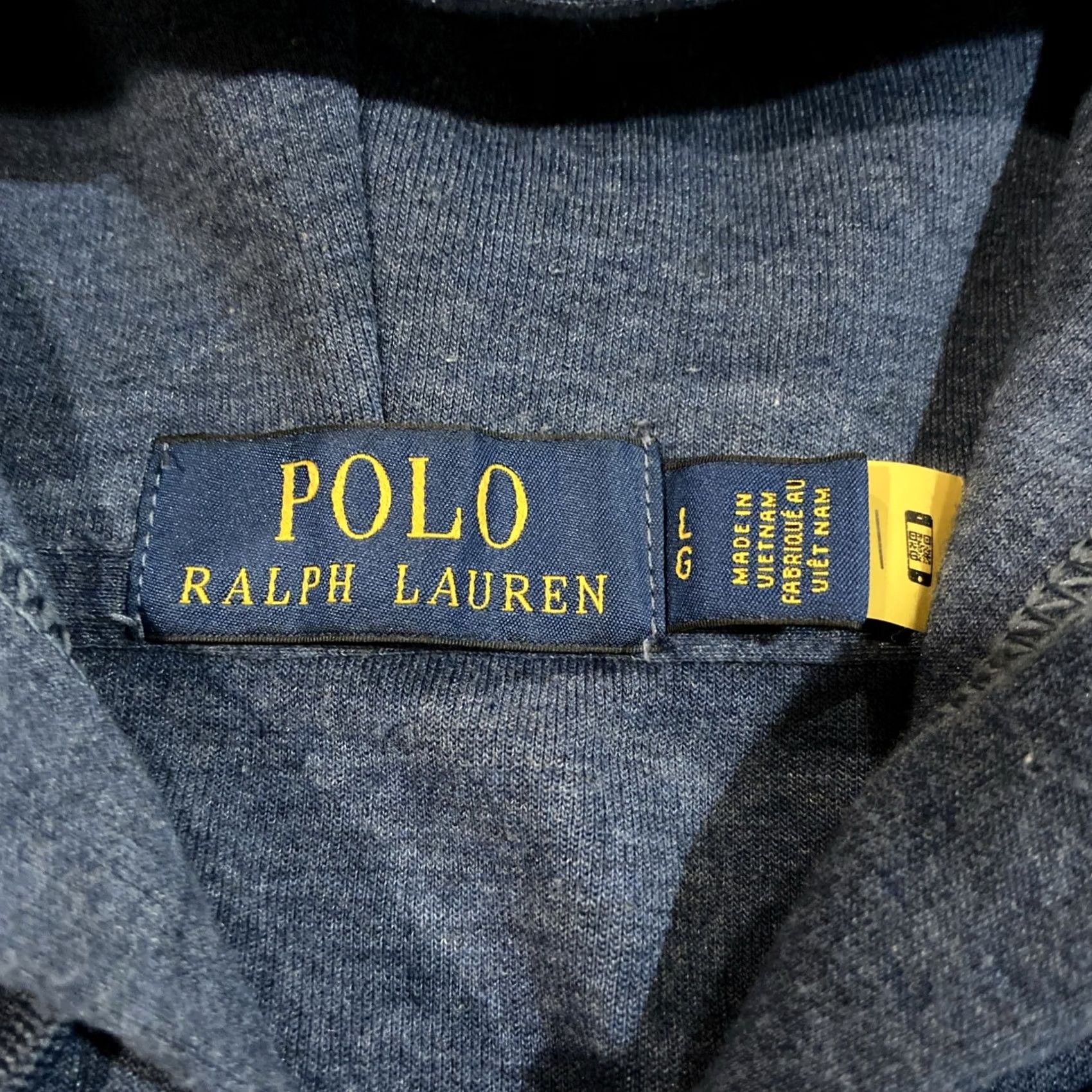 Polo Ralph Lauren Polo Ralph Lauren Jacket Men L Full Zip Knit Blue Logo Sports Zip Up Theme Size US L / EU 52-54 / 3 - 3 Thumbnail